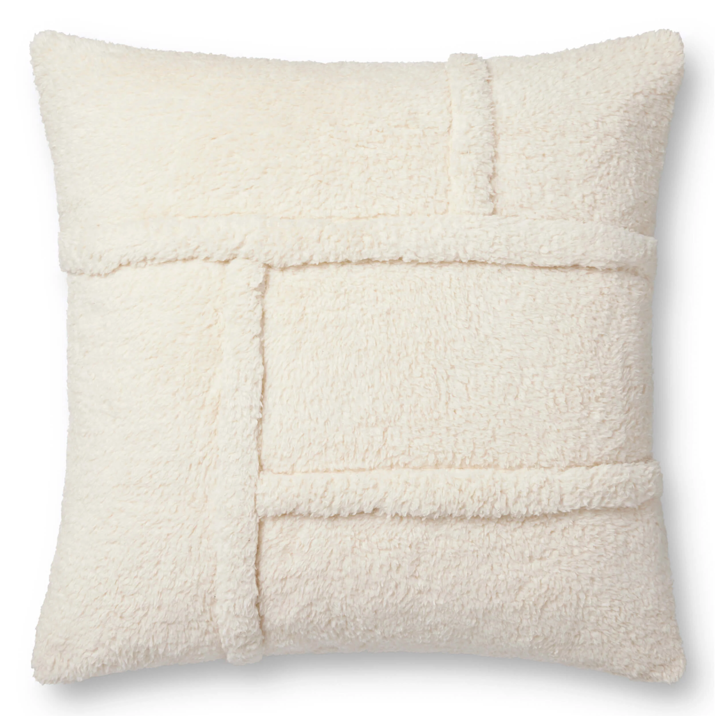Loloi 0111 Lumbar Pillow, Ivory