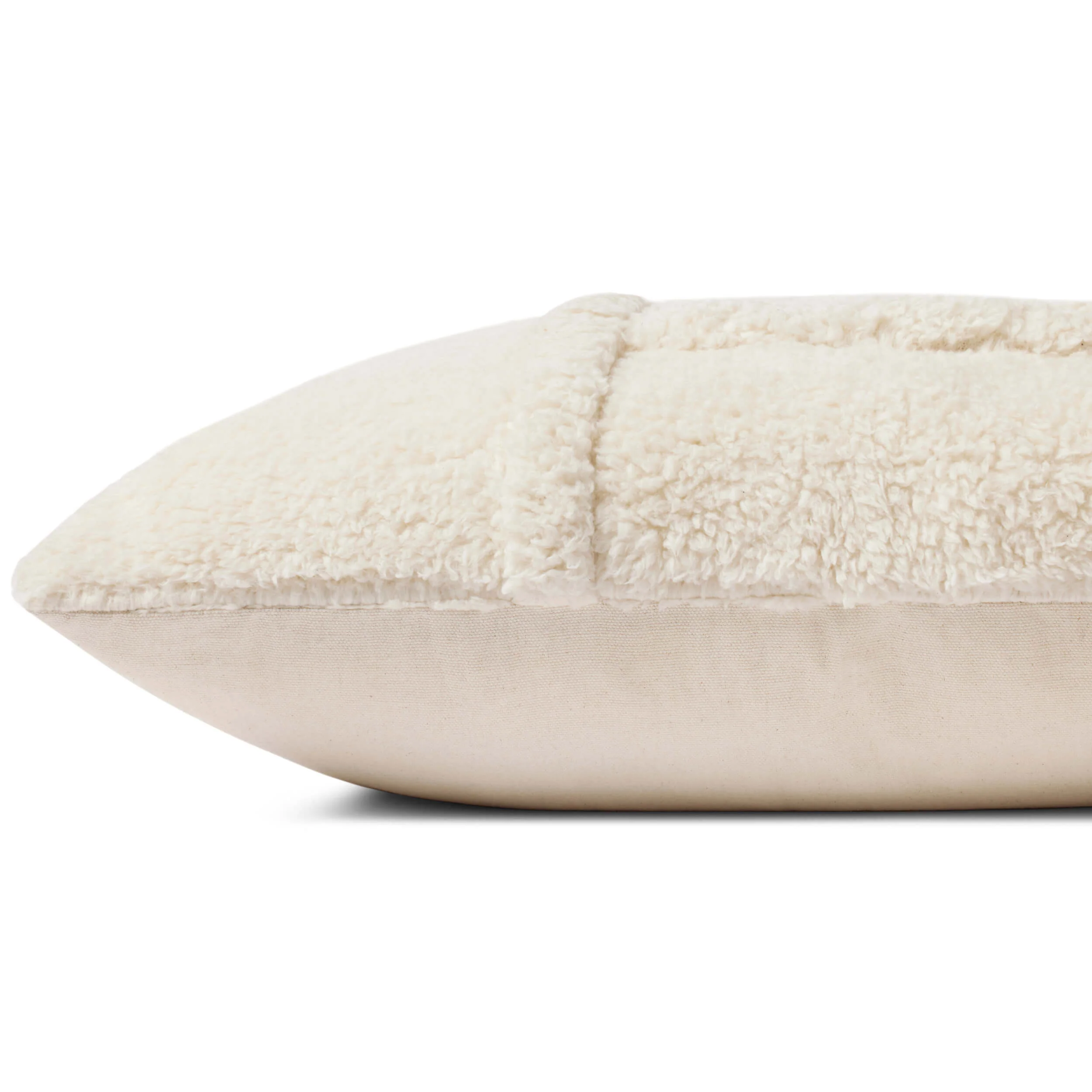 Loloi 0111 Lumbar Pillow, Ivory - Image 3