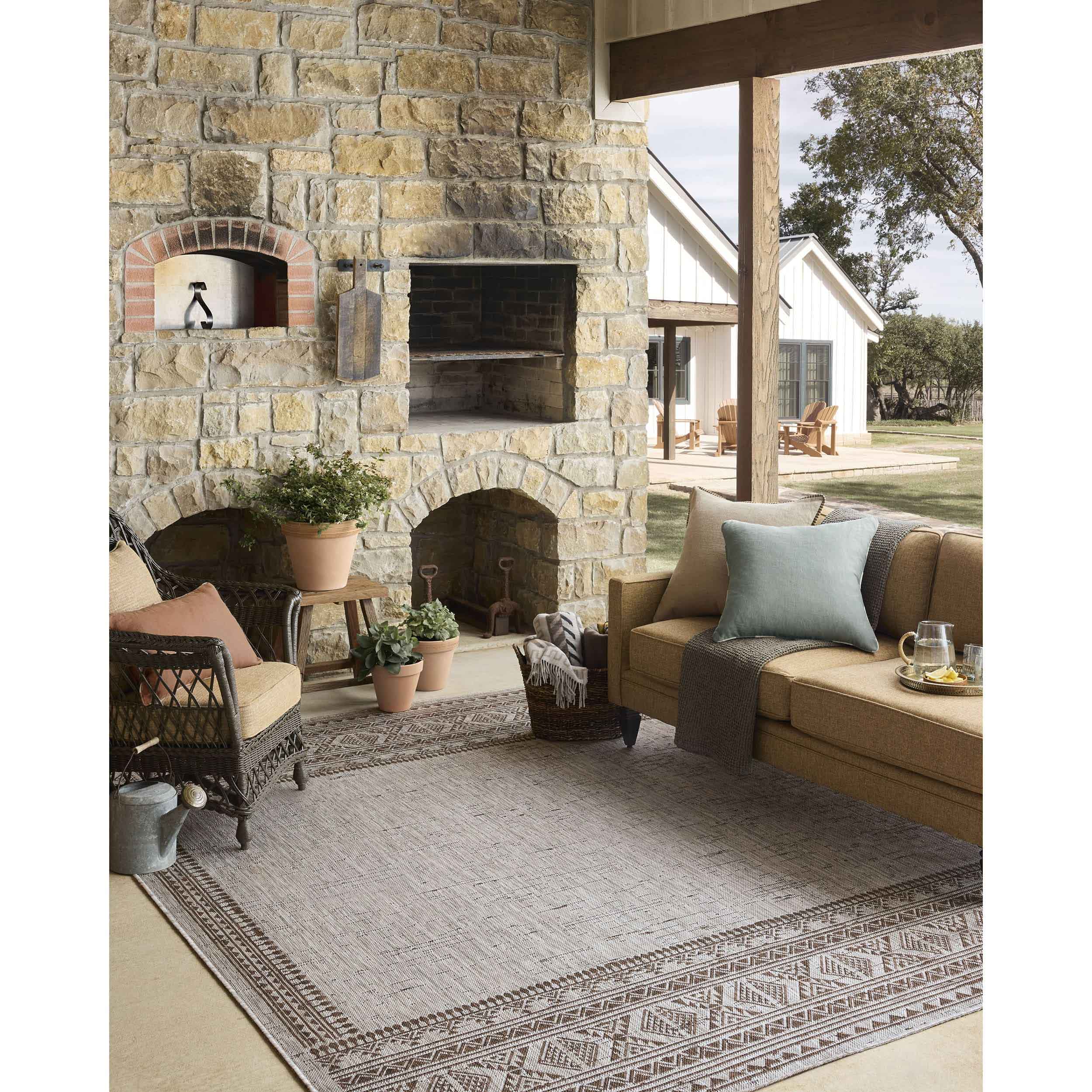 Loloi Rug Easton ESN-01, Coffee/Dove - Image 6