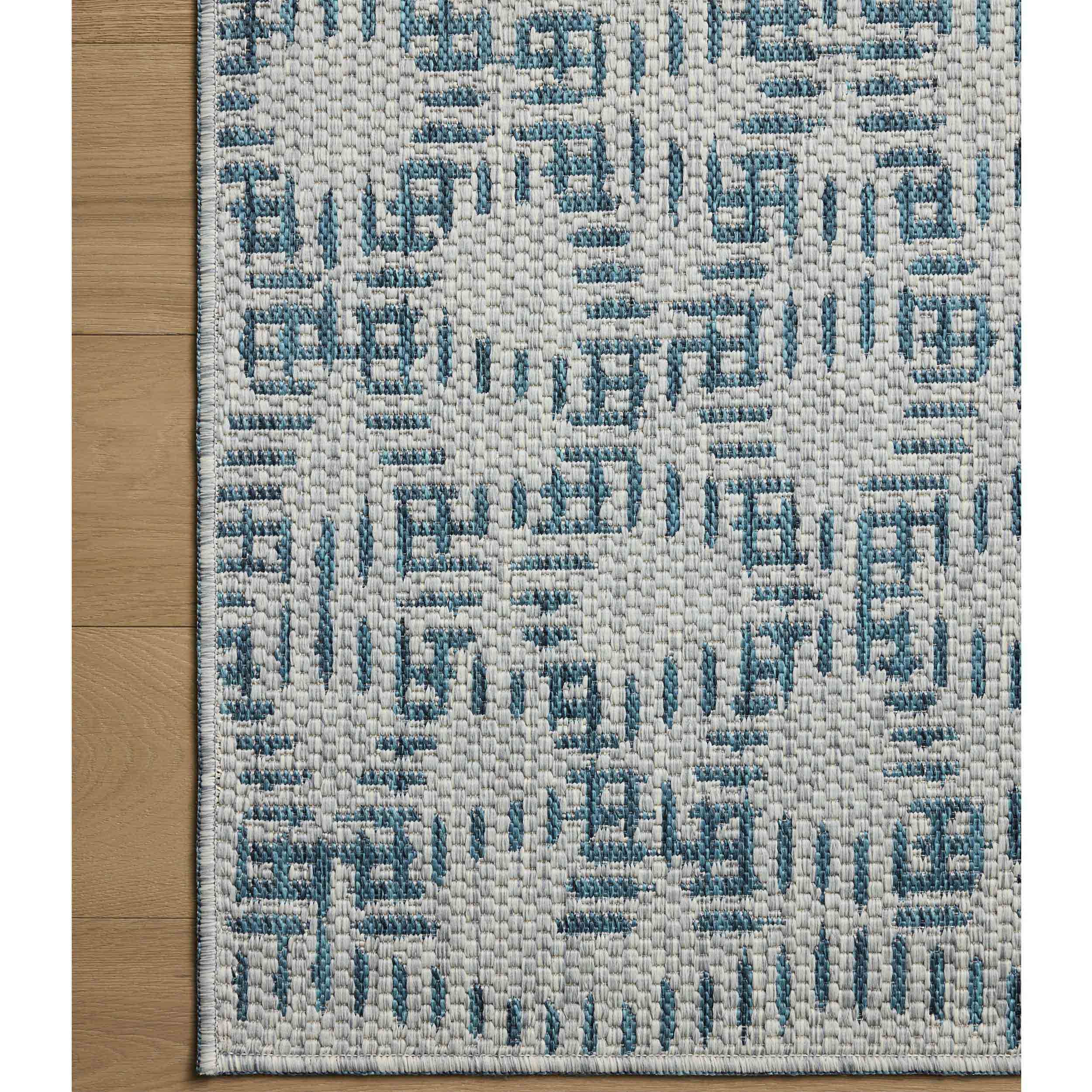 Loloi Rug Easton ESN-10, Fog/Teal - Image 4