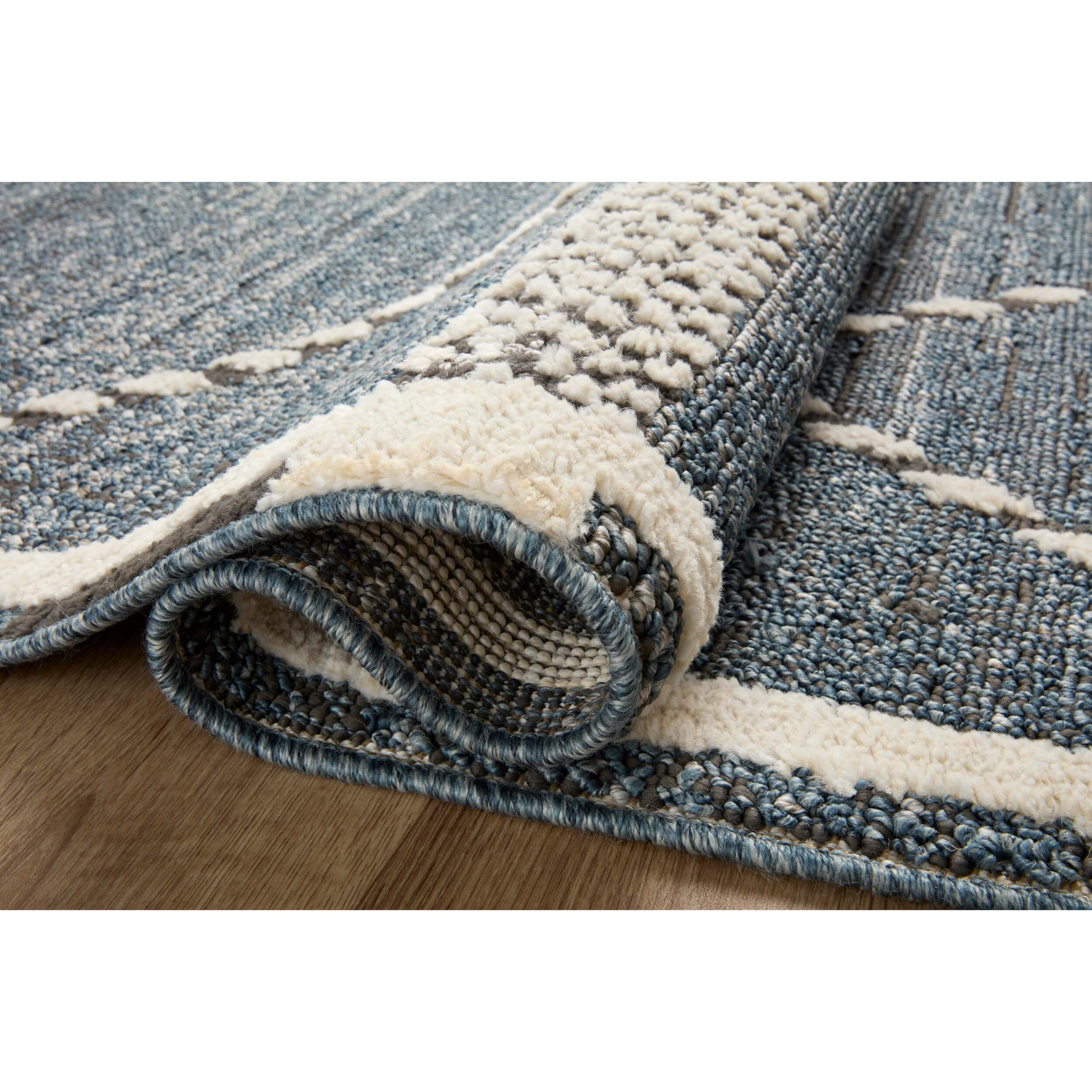 Loloi Rug Fabian FAB-01, Denim/Charcoal - Image 5
