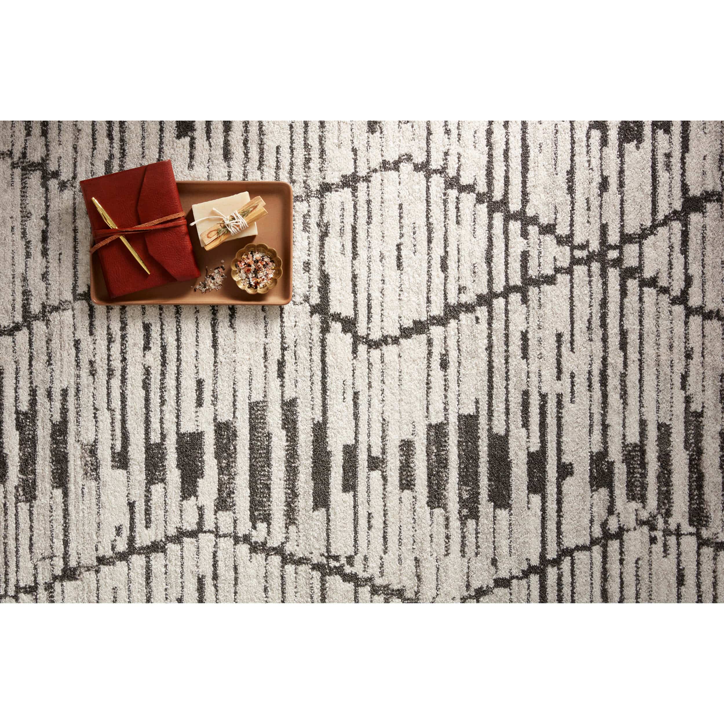 Loloi Rug Kamala KAM-02, Charcoal/Dove - Image 6