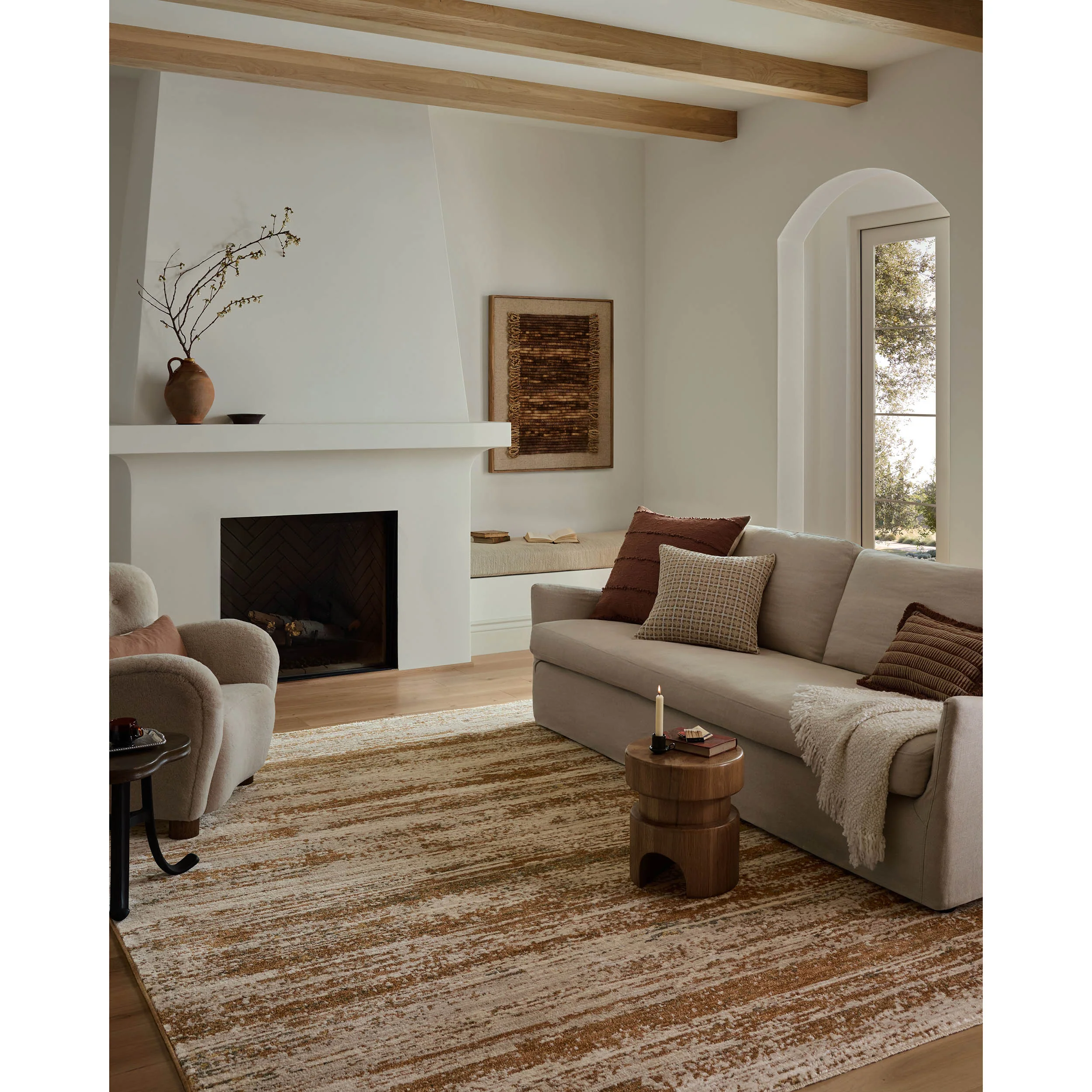 Loloi Rug Nellie NEL-04, Copper/Pebble - Image 6