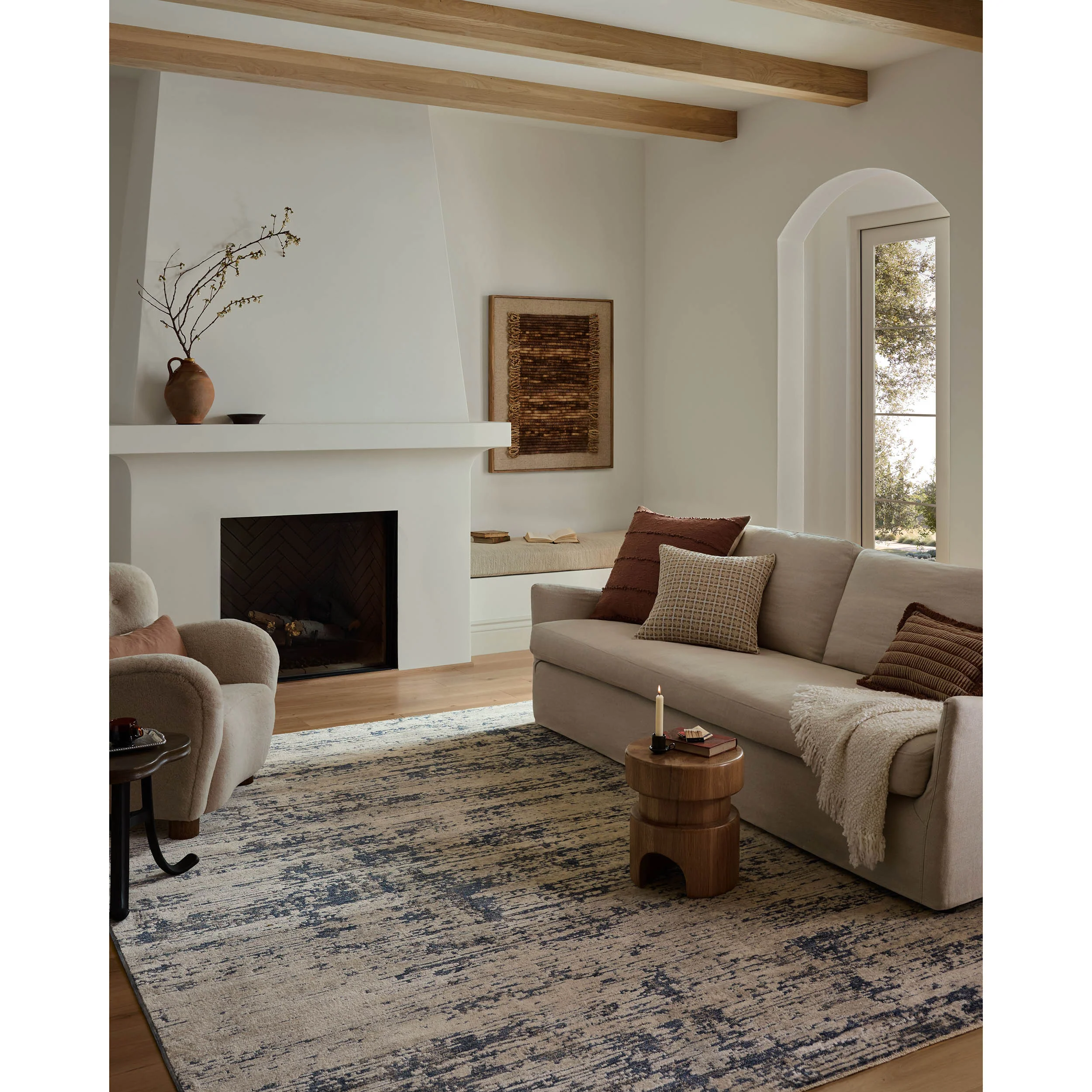 Loloi Rug Nellie NEL-05, Dove/Blue - Image 6