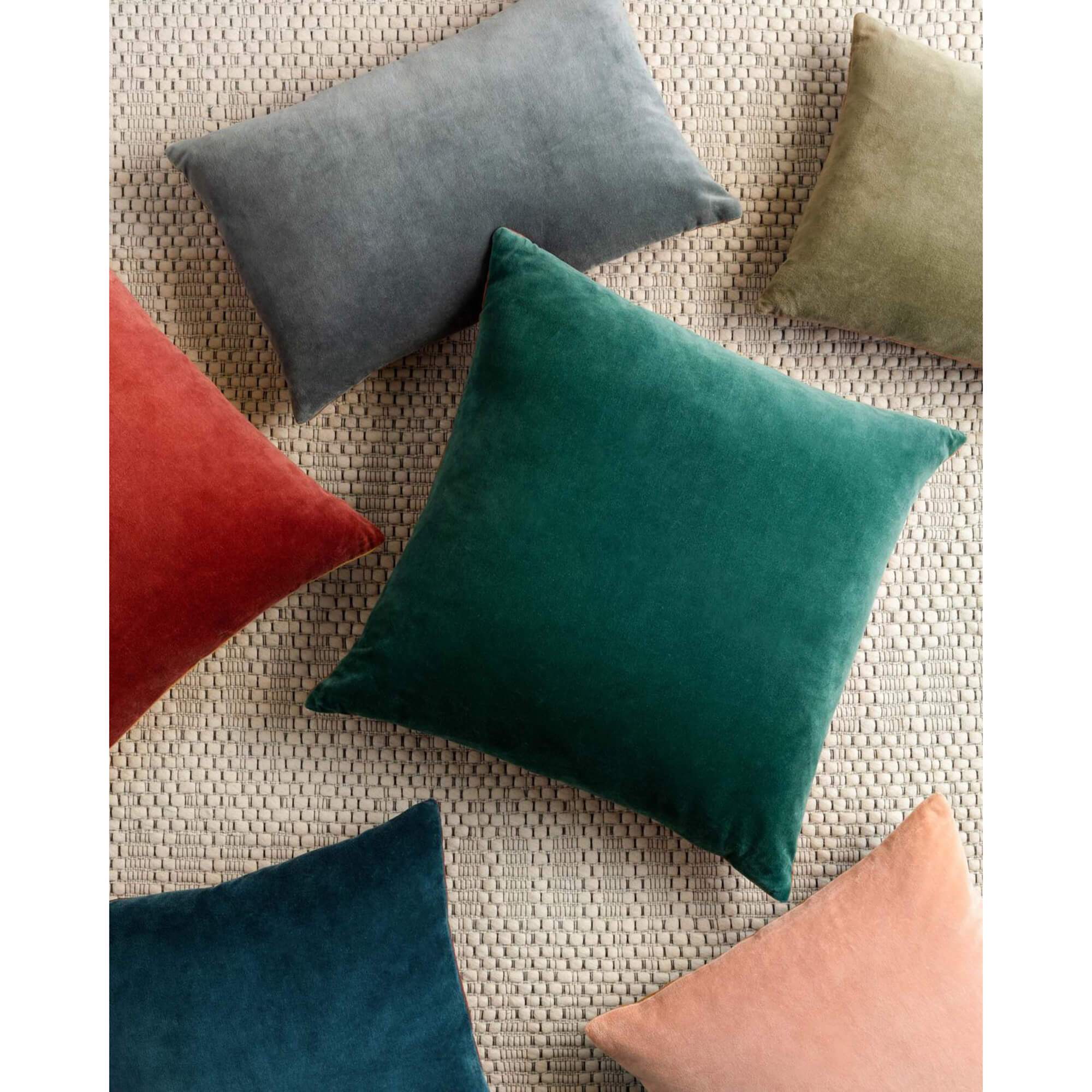 Magnolia Home by Joanna Gaines x Loloi Denim and Tan Lumbar Pillow - Image 5