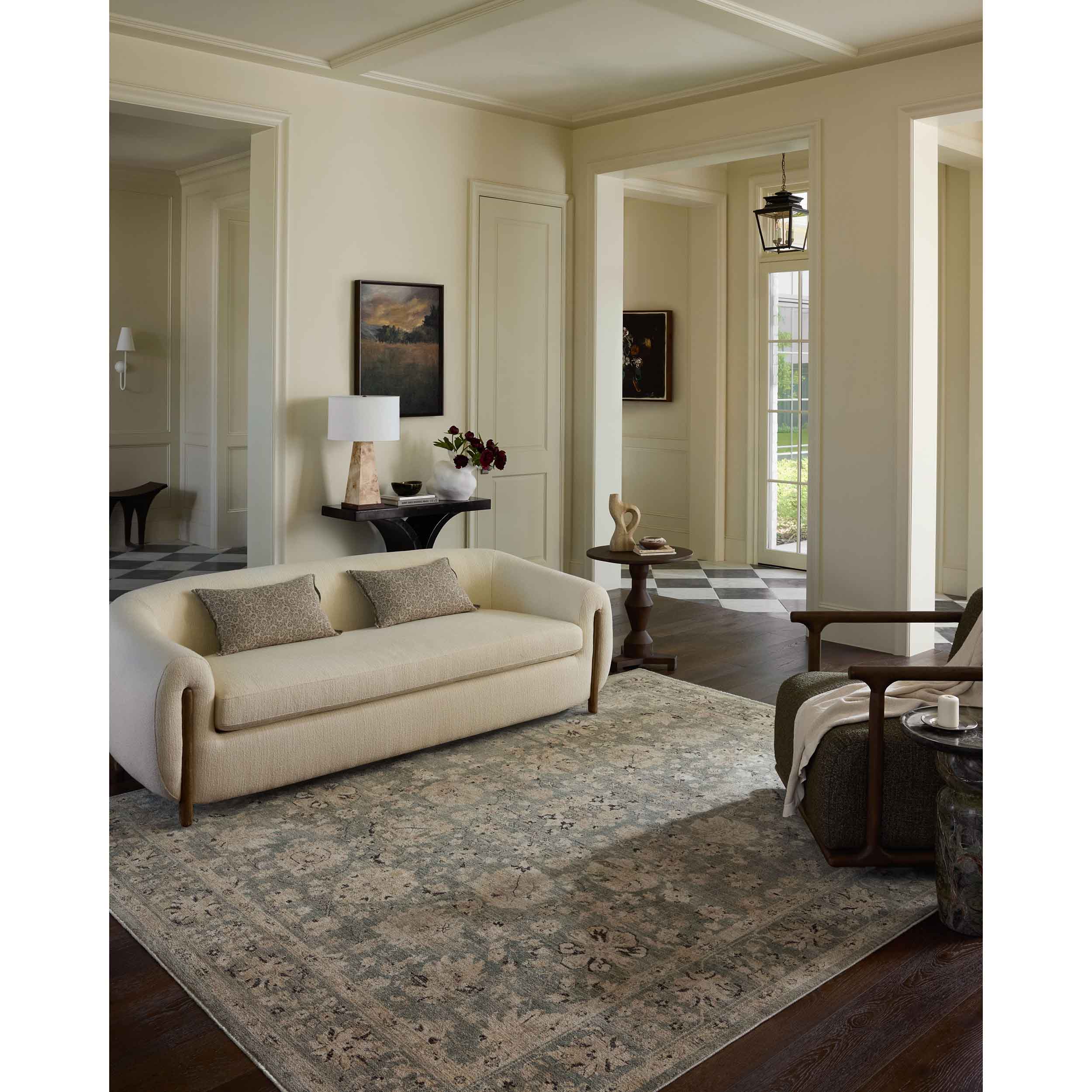 Loloi Rug Briar BRR-05, Fog/Sand - Image 6