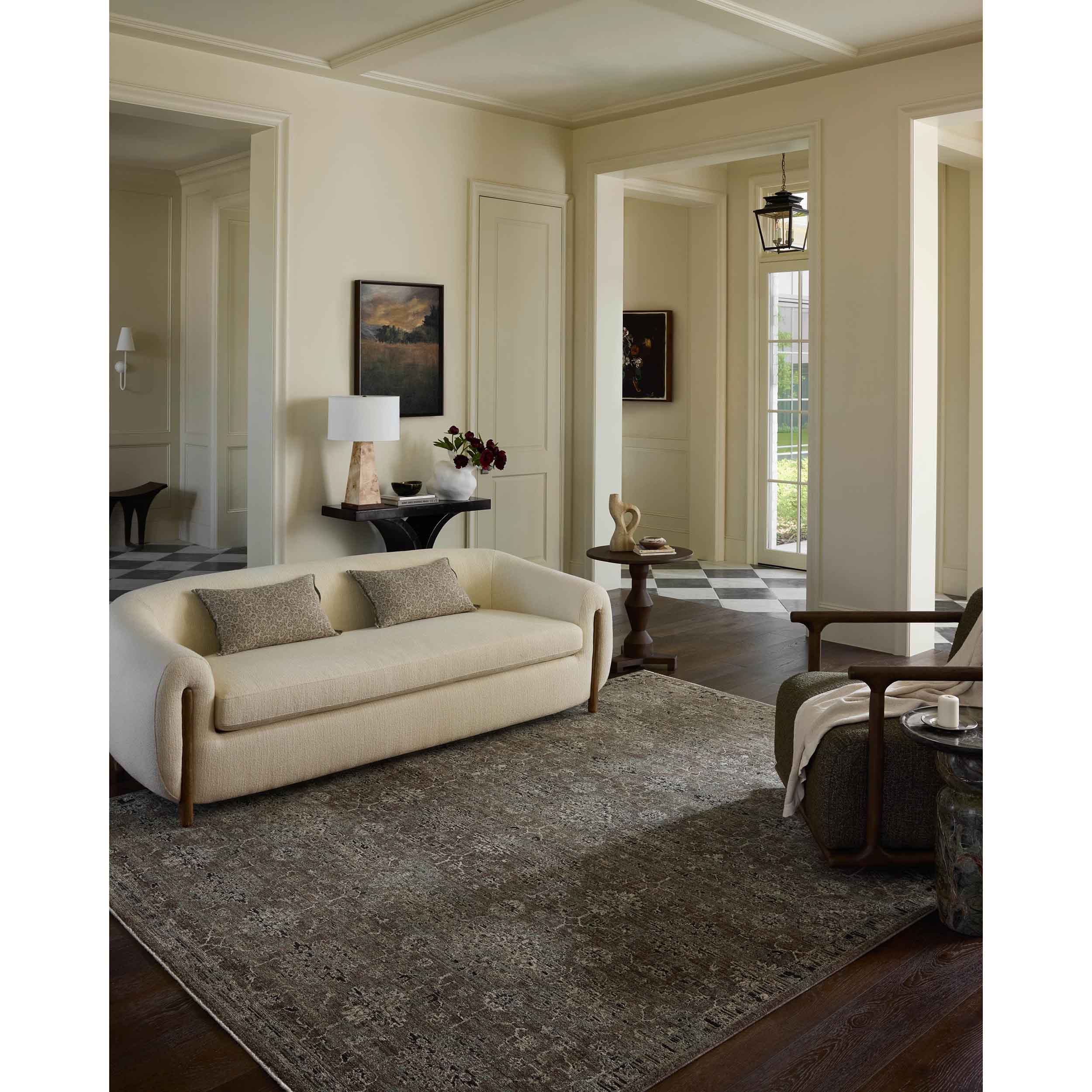 Loloi Rug Briar BRR-06, Bark/Lagoon - Image 6