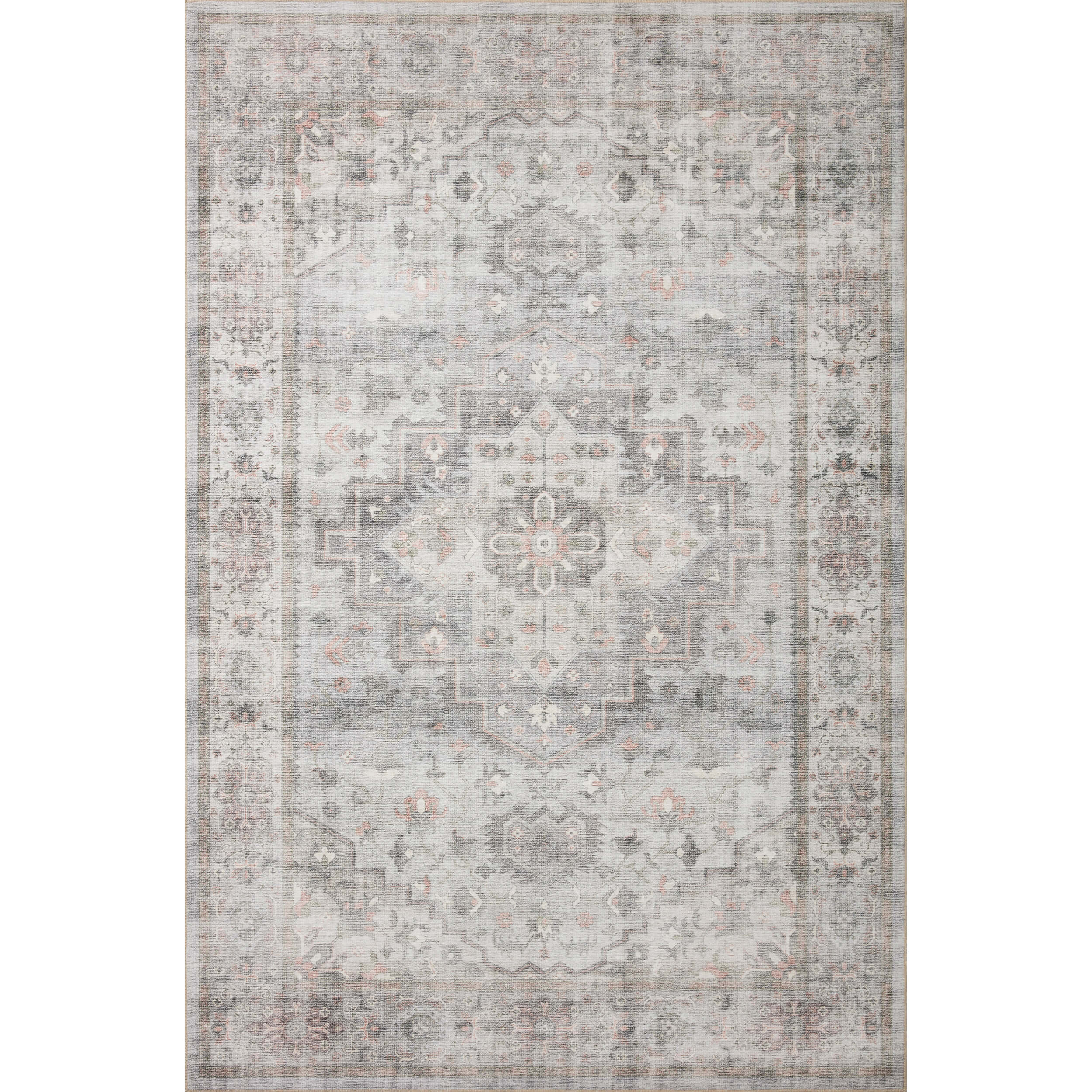 Loloi Rug Heidi HEI-02, Dove/Blush