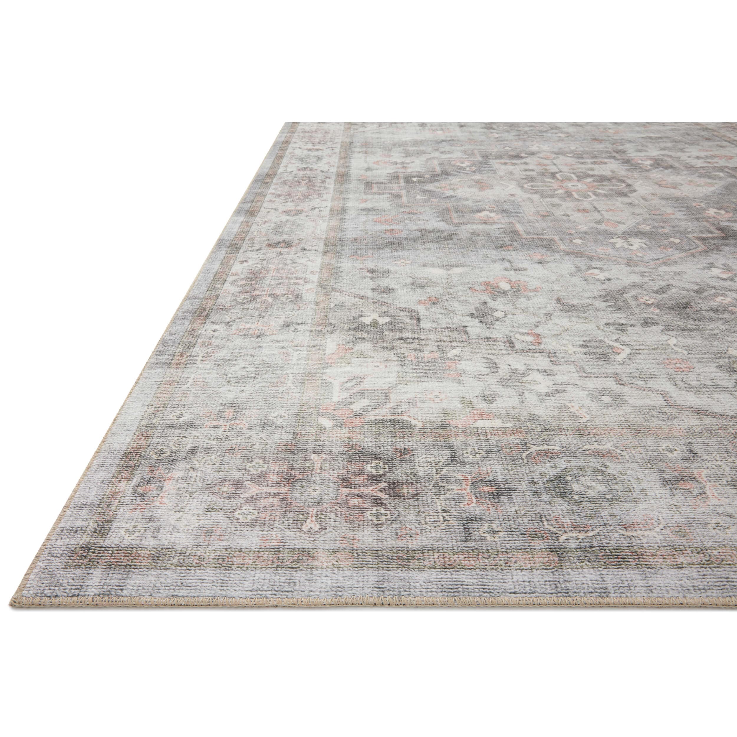 Loloi Rug Heidi HEI-02, Dove/Blush - Image 3