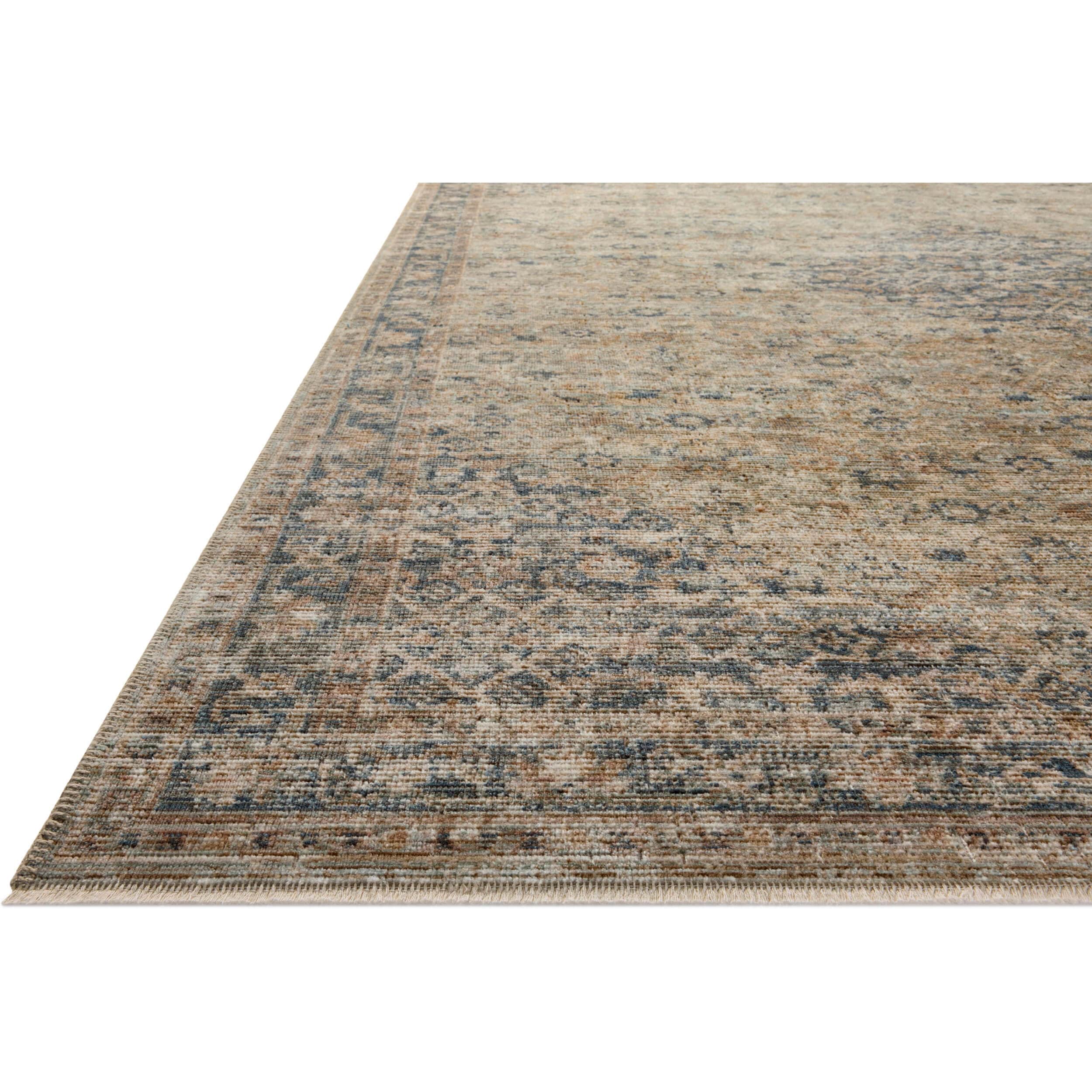 Loloi Rug Heritage HER-08, Sage/Navy - Image 2