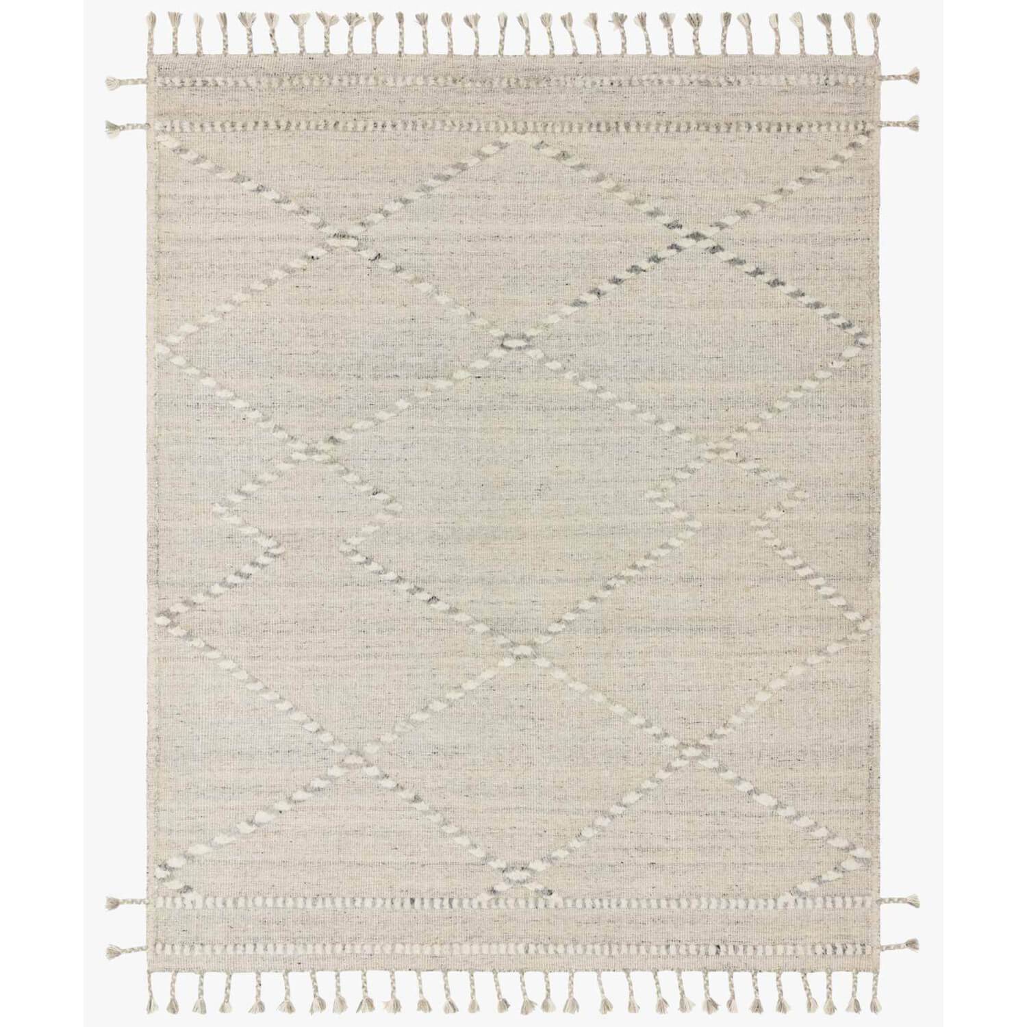 Loloi Rug Iman IMA-03, Ivory/Light Grey