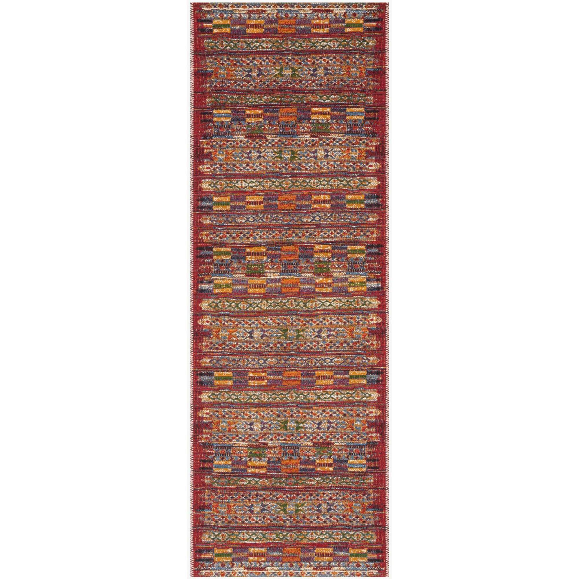 Loloi Rug Mika MIK-09, Red/Multi - Image 3