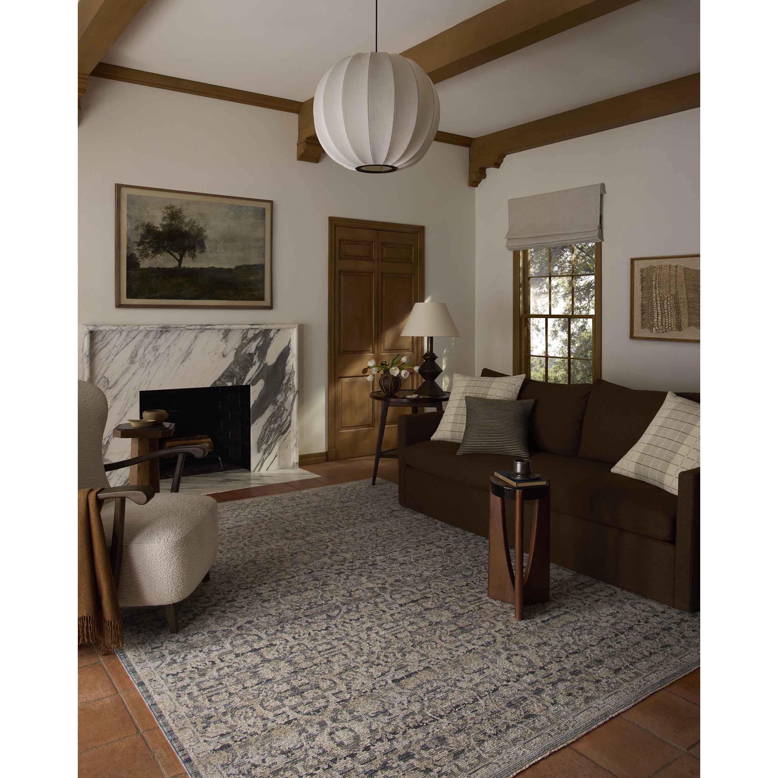Loloi Rug Milena MLE-02, Denim/Natural - Image 6