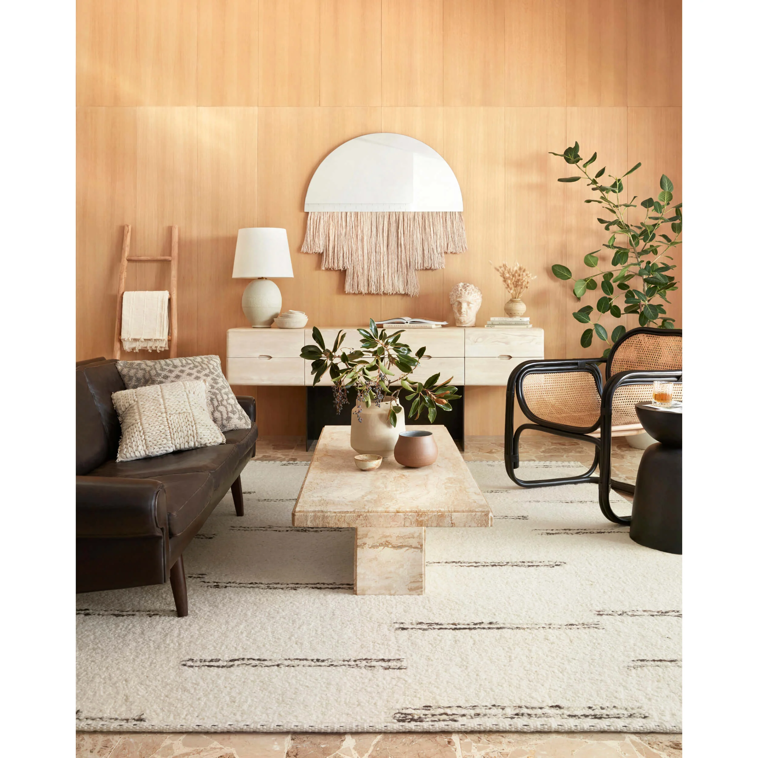 Loloi Rug Roman ROM-03, Ivory/Granite - Image 4