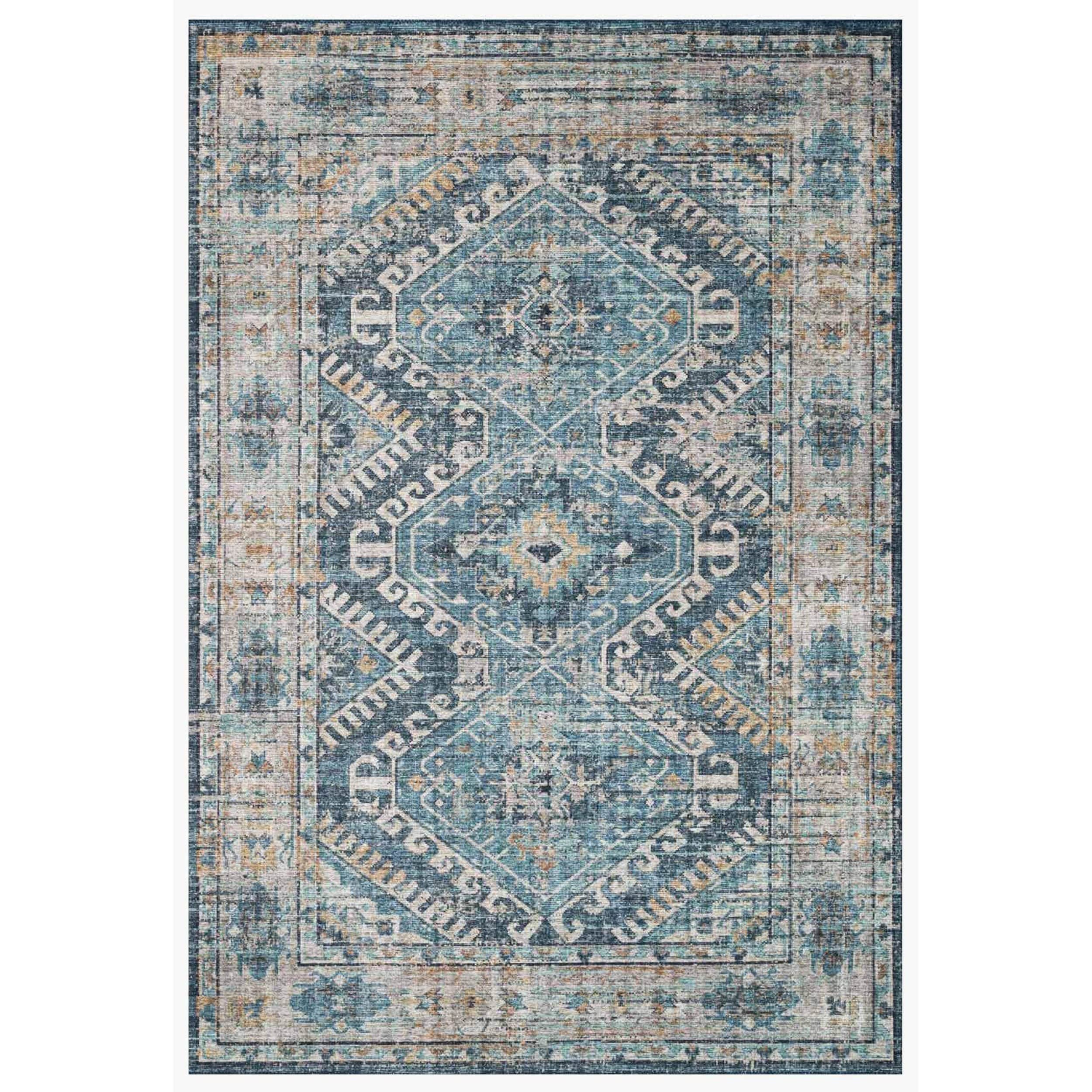 Loloi Rug Skye SKY-03, Denim/Natural