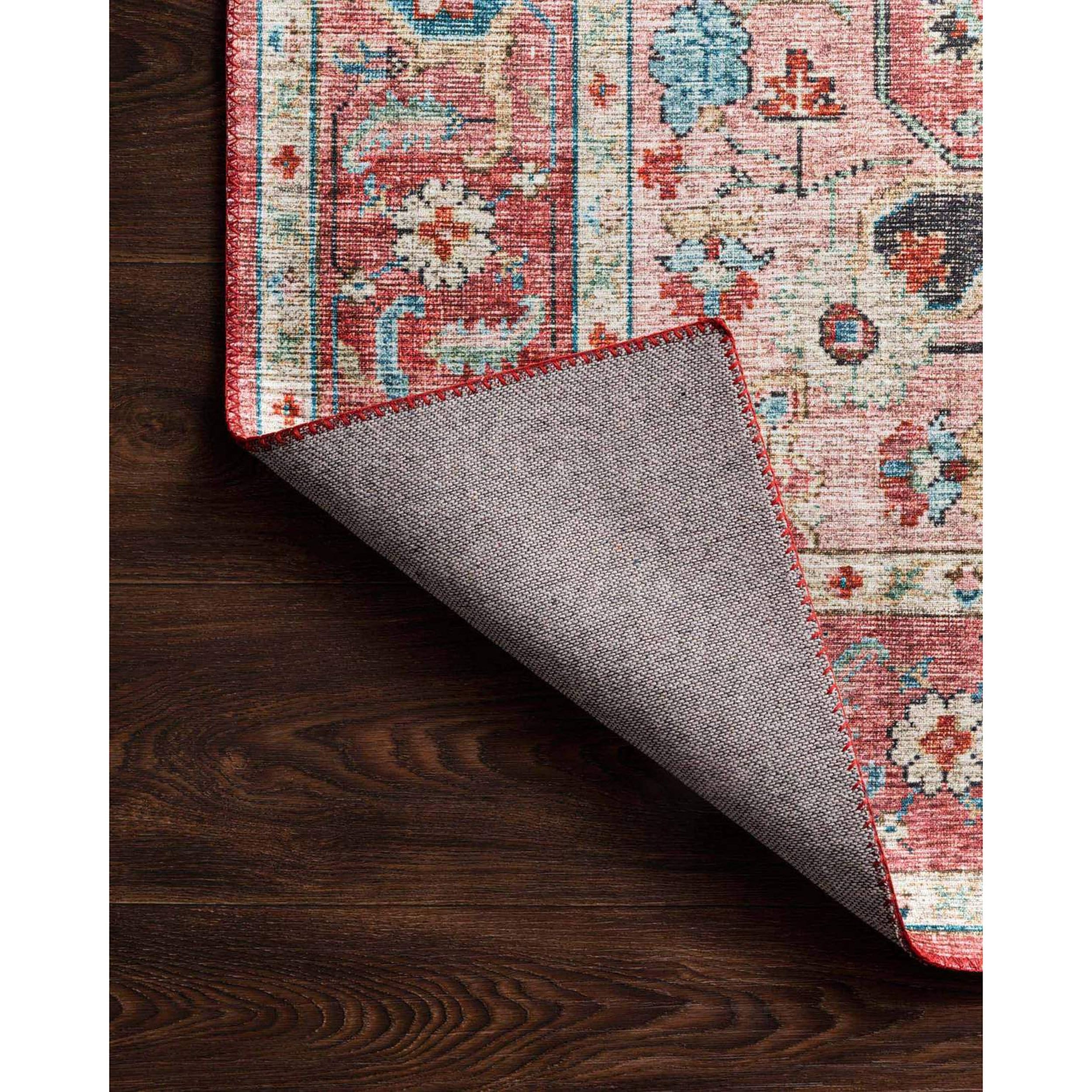 Loloi Rug Skye SKY-05, Brick/Ocean - Image 5