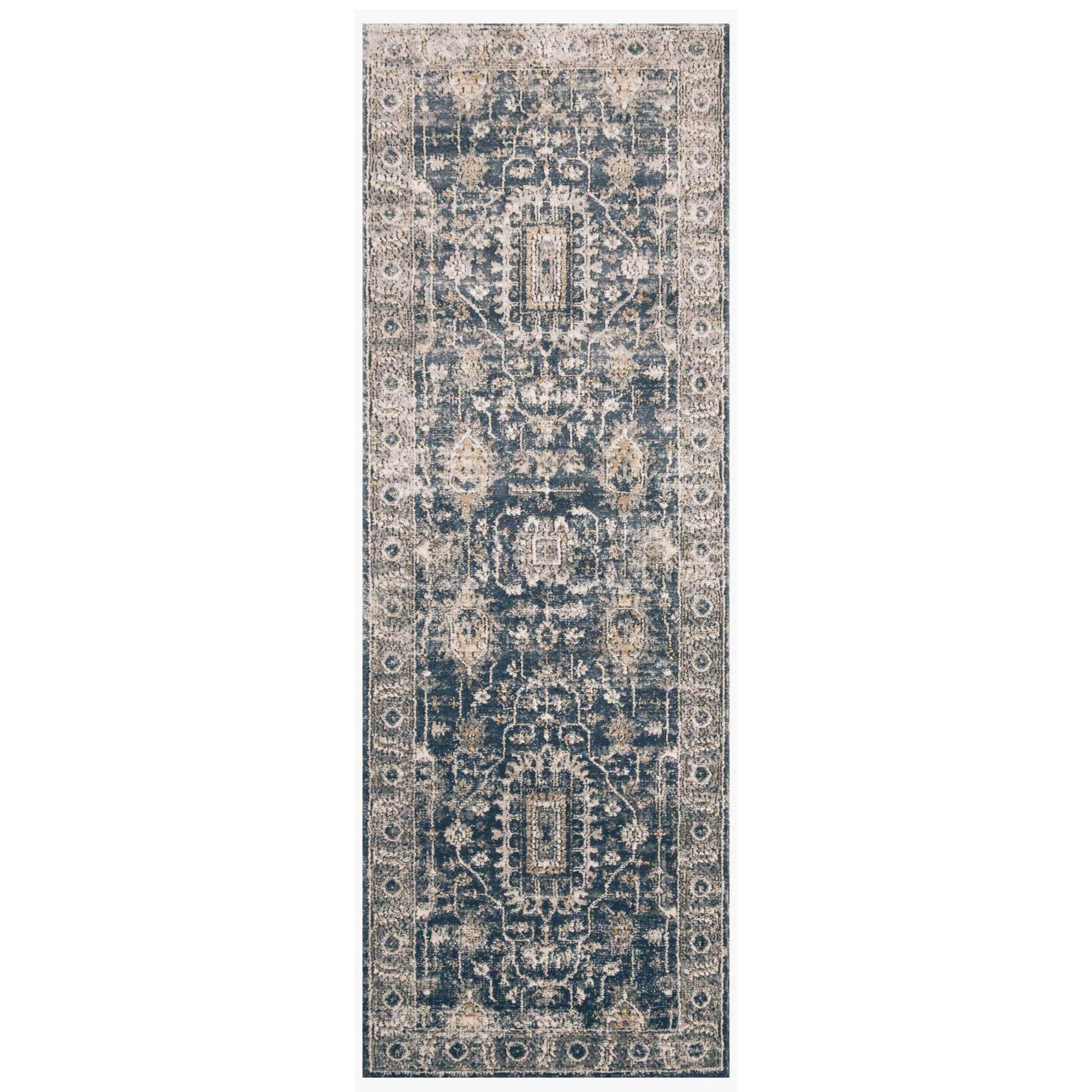 Loloi Rug Teagan TEA-03, Denim/Pebble - Image 2
