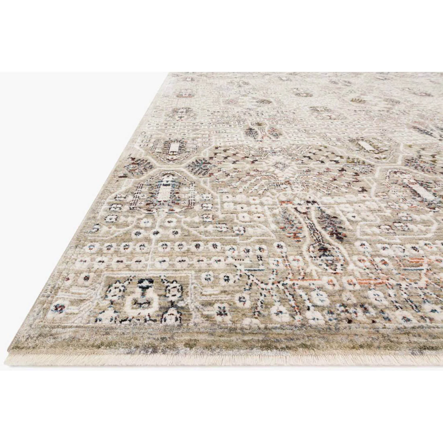 Loloi Rug Theia THE-06, Granite/Ivory - Image 2
