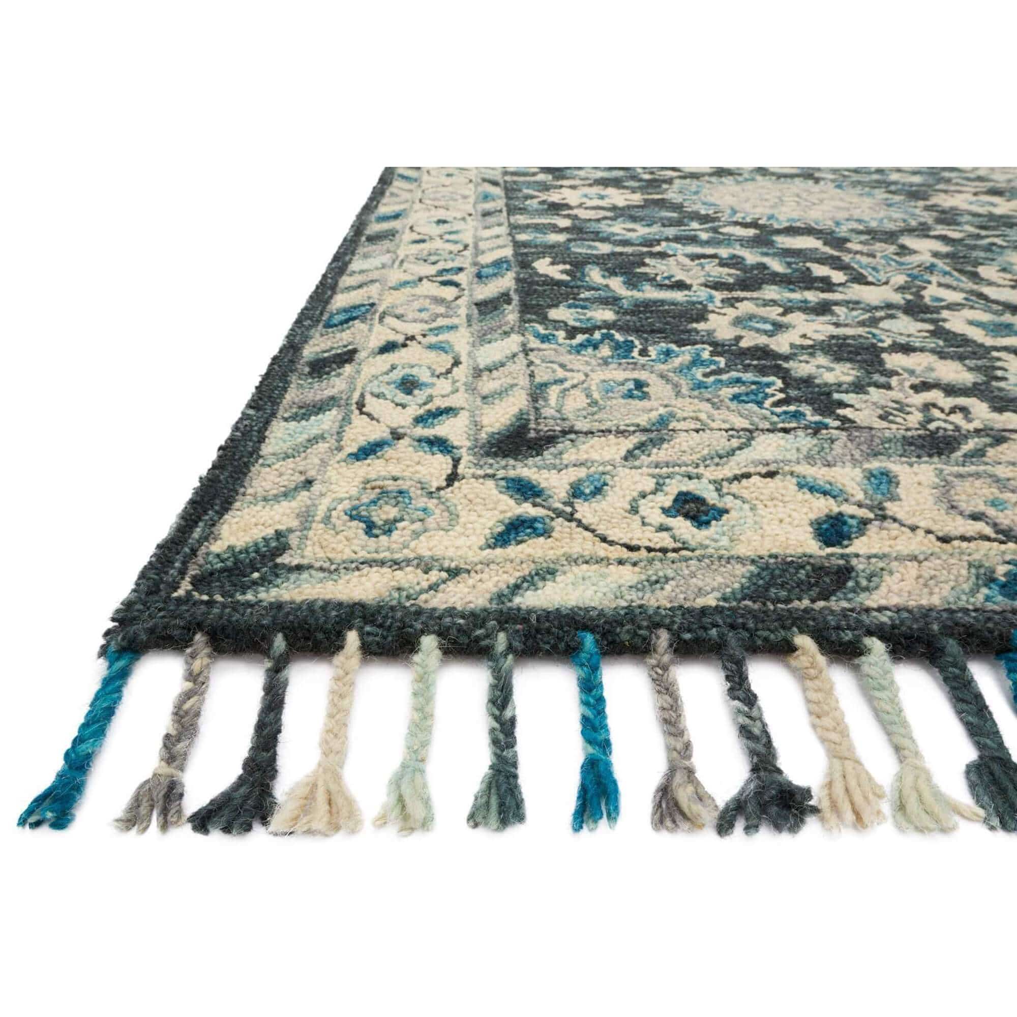 Loloi Rug Zharah ZR-02 Teal/Grey - Image 2
