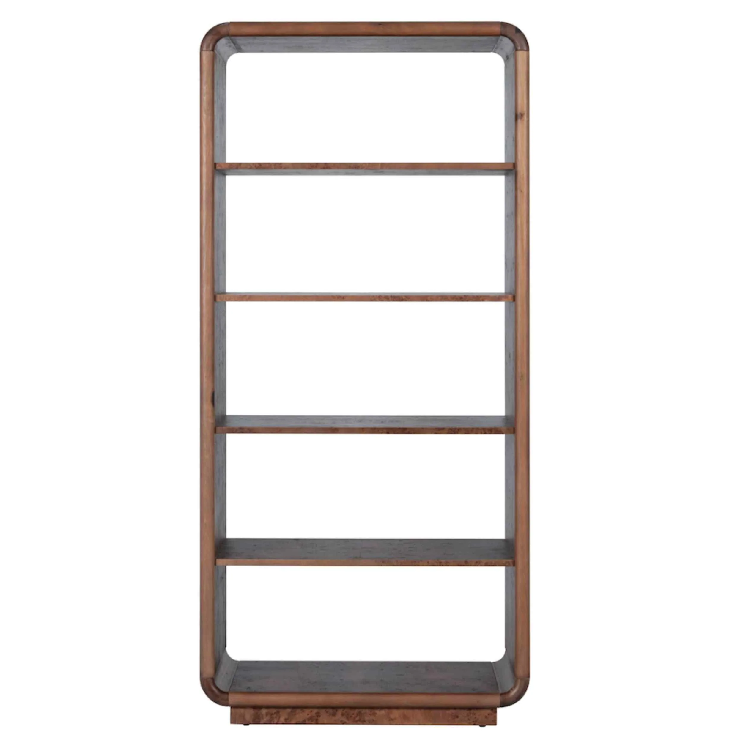 Loma Bookshelf. Caramel Burl - Image 2