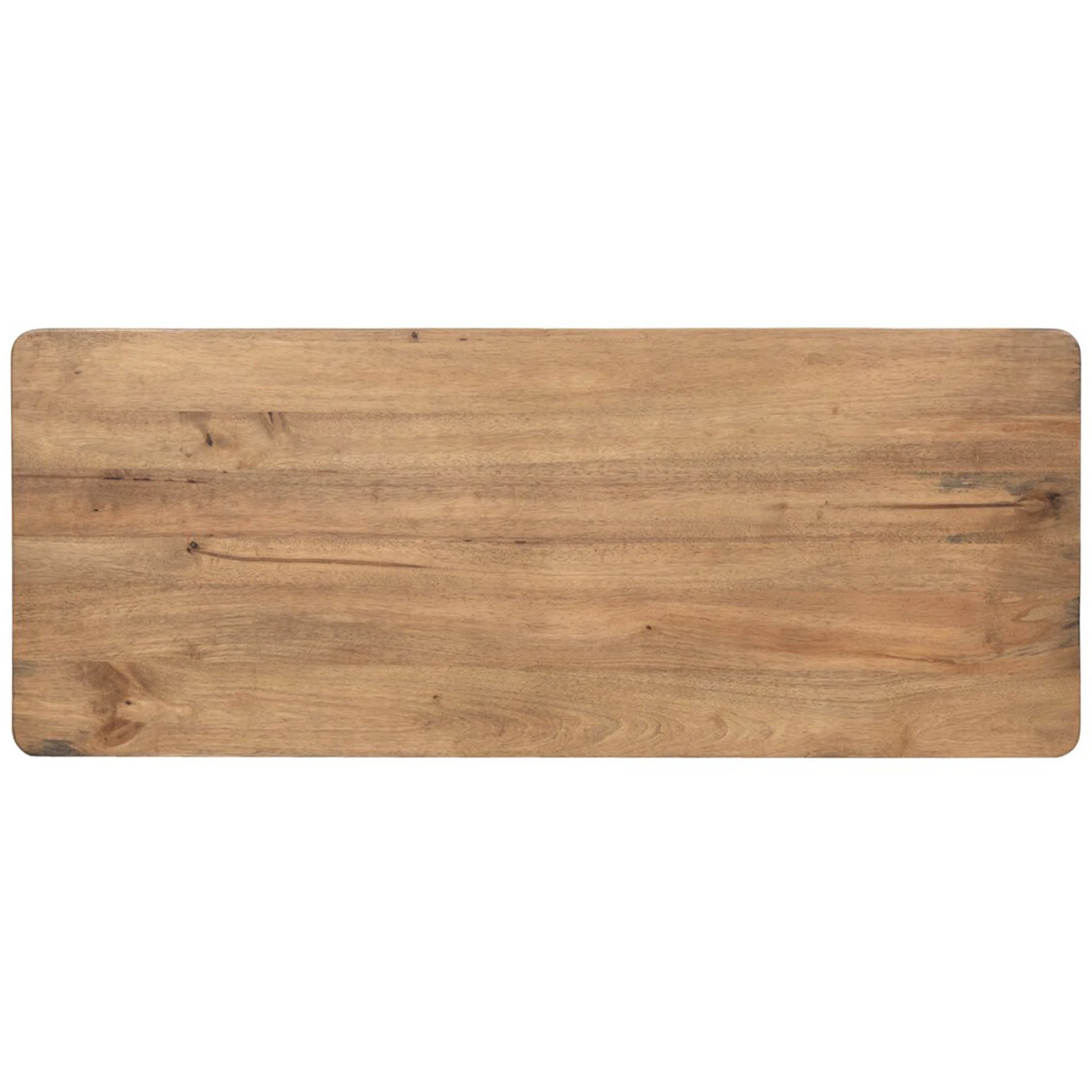 Lorik Desk, Caramel Rubberwood by Four Hands - Image 4