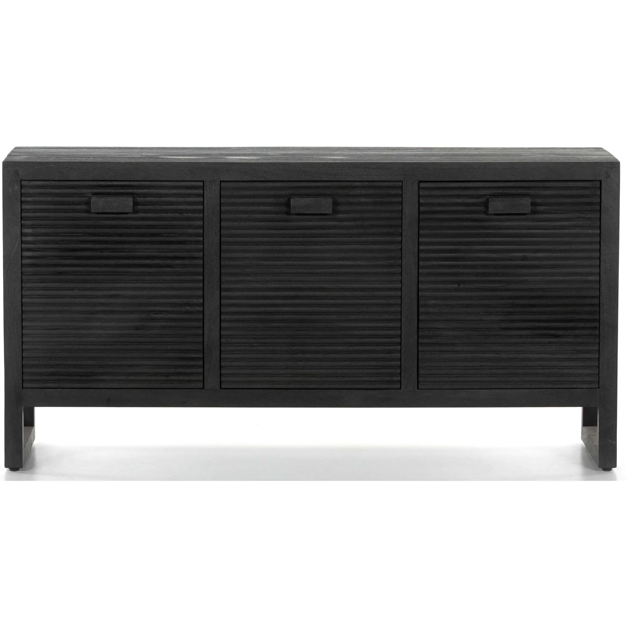 Lorne Media Console, Dark Reeded Totem by Four Hands - Image 3