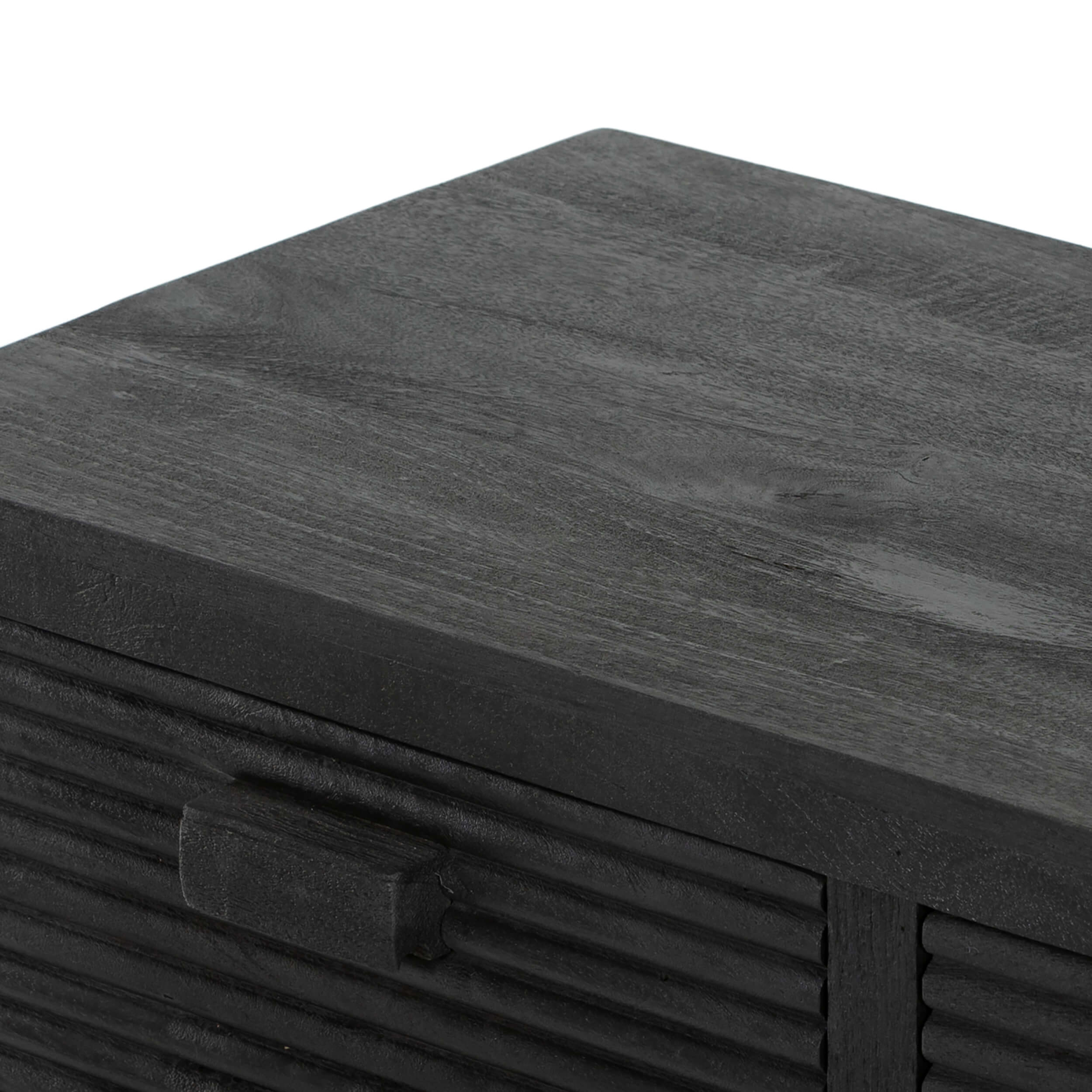 Lorne Media Console, Dark Reeded Totem by Four Hands - Image 6
