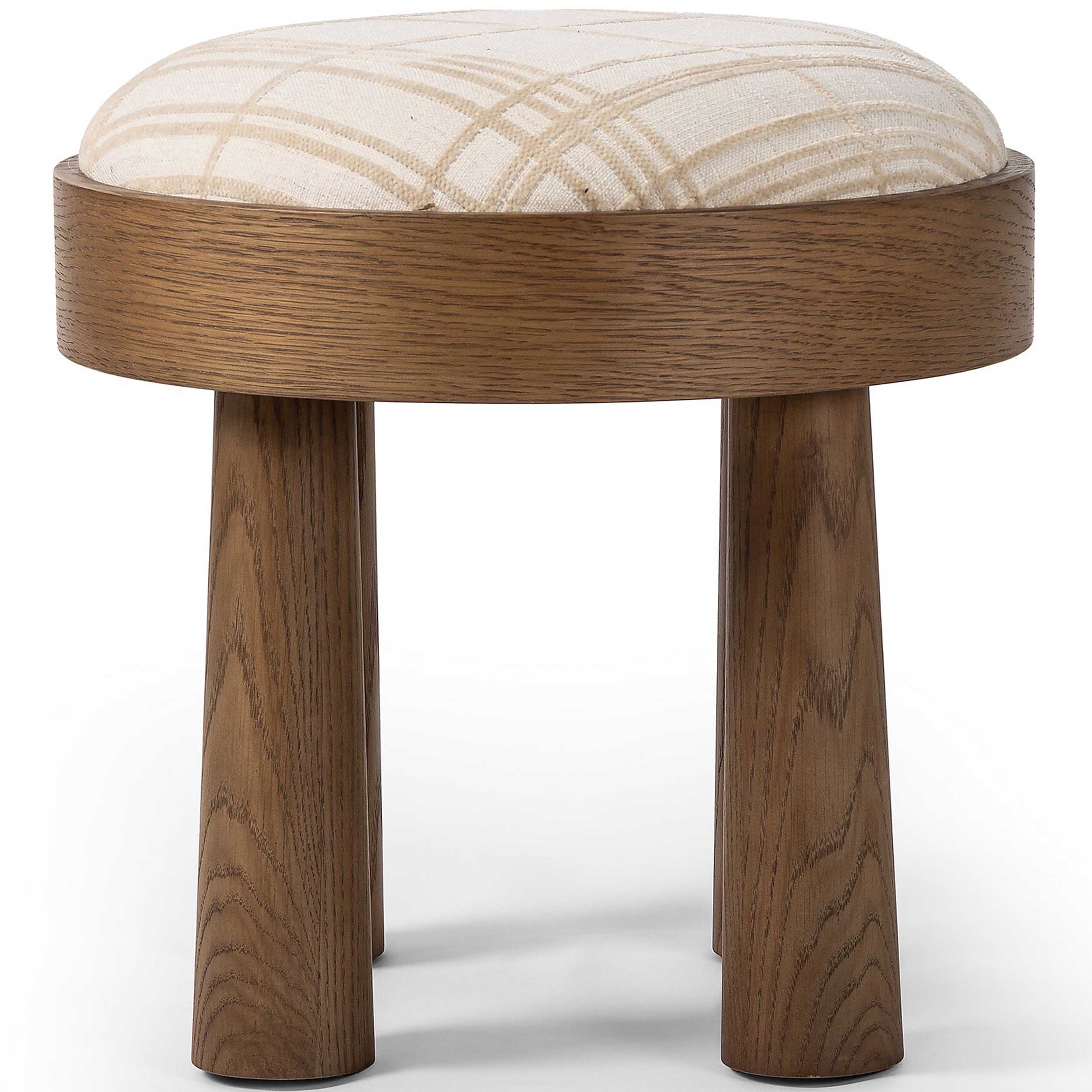 Louise Accent Stool, Sheffield Ivory by Four Hands - Image 3