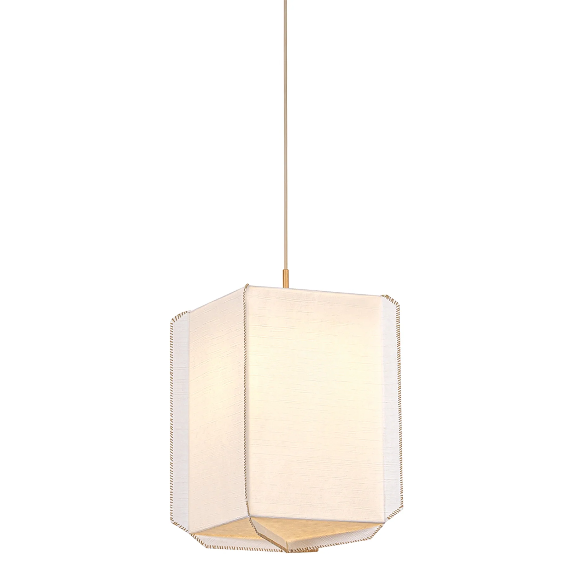 Louise Pendant, Patina Gold Leaf