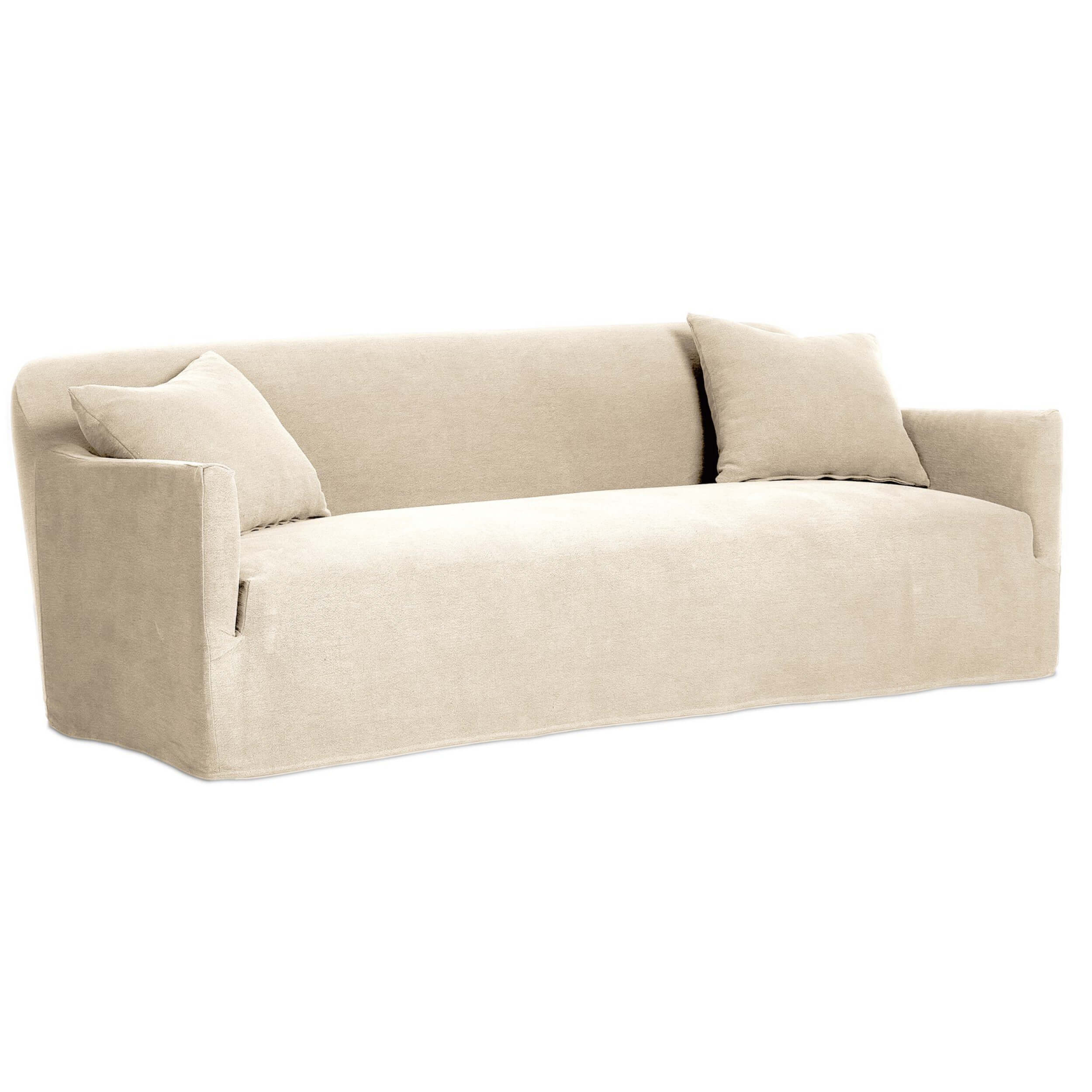 Lowell Slipcover Sofa, Broadway Dune by Amber Lewis x Four Hands - Image 2
