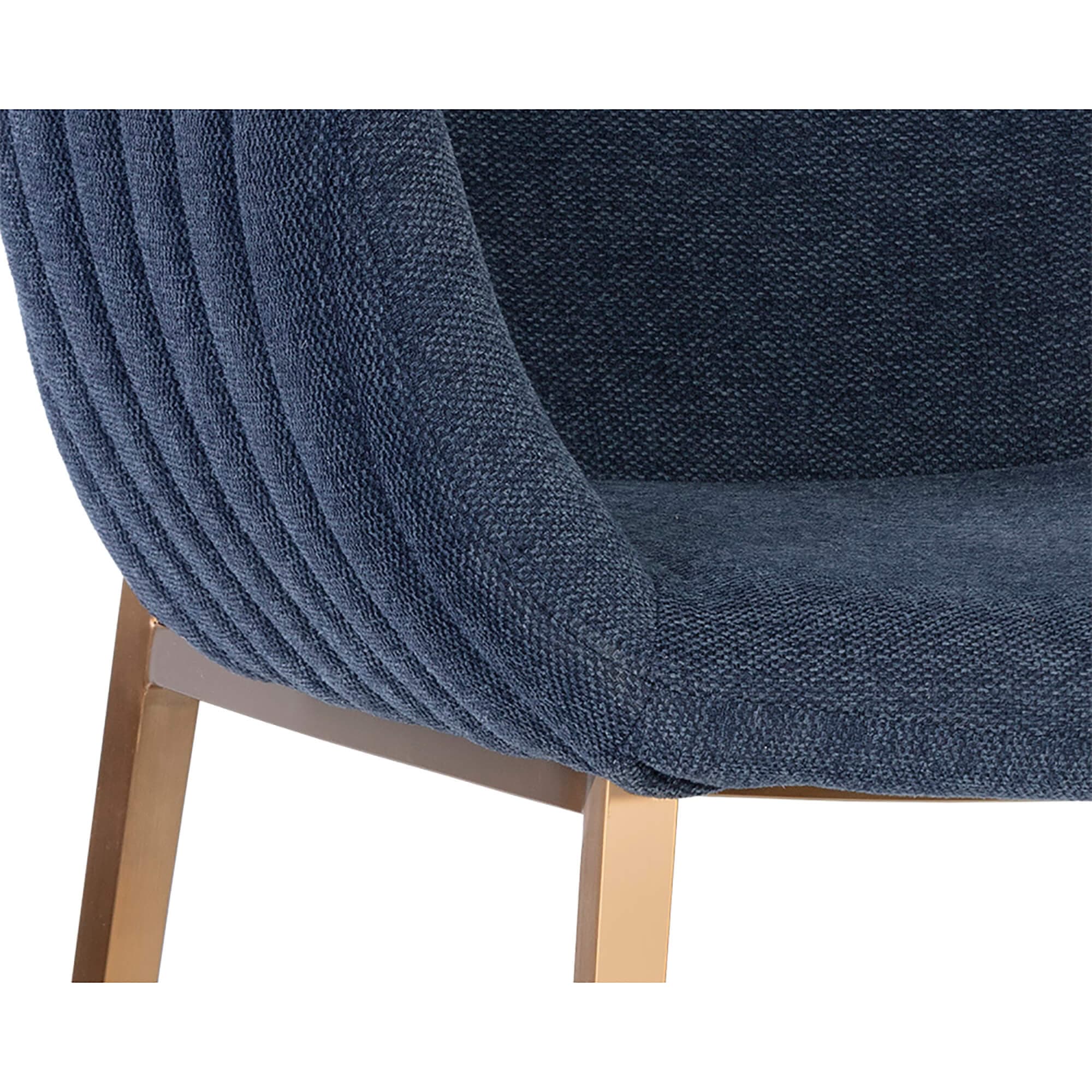 Lucano Arm Chair, Belfast Navy - Image 5