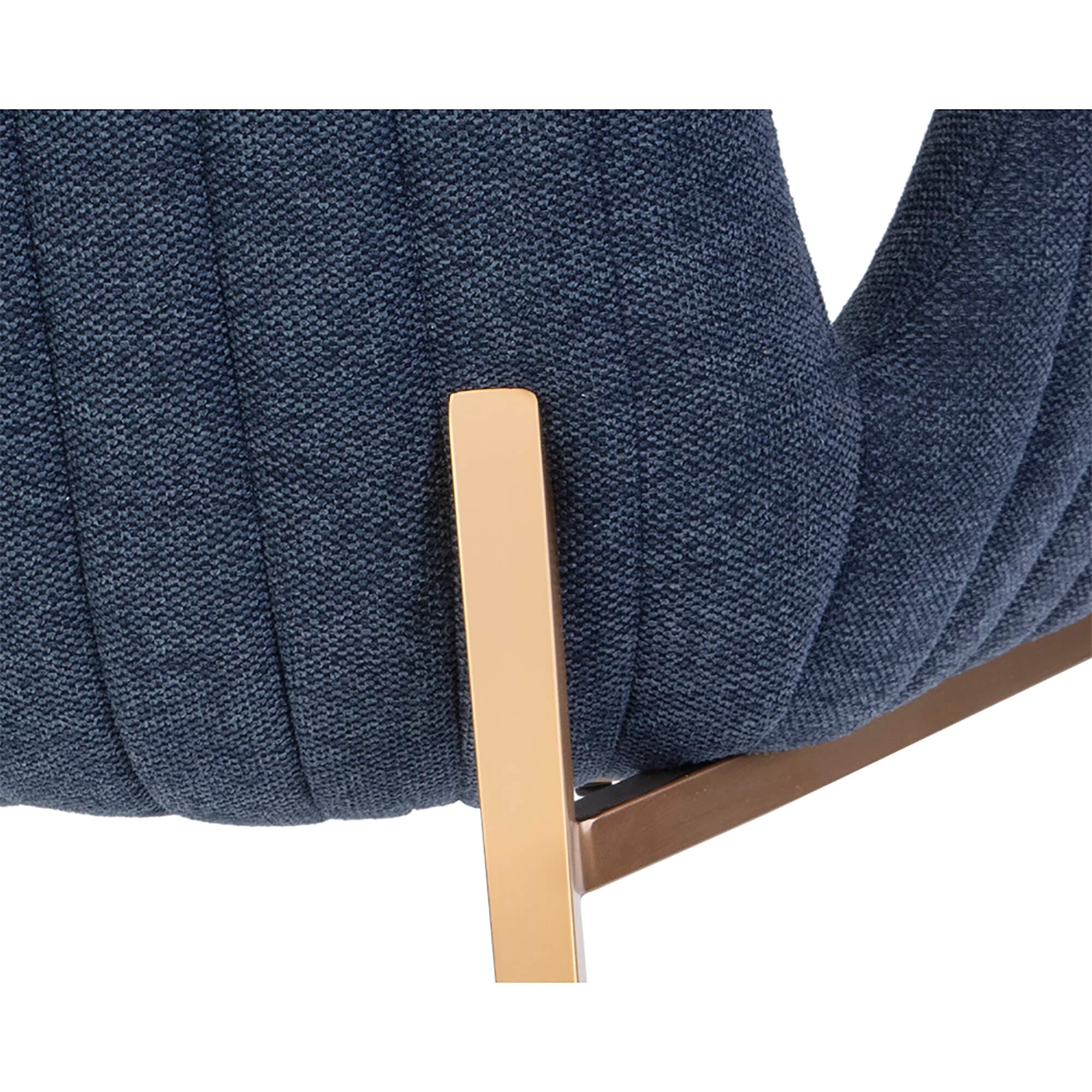 Lucano Arm Chair, Belfast Navy - Image 6