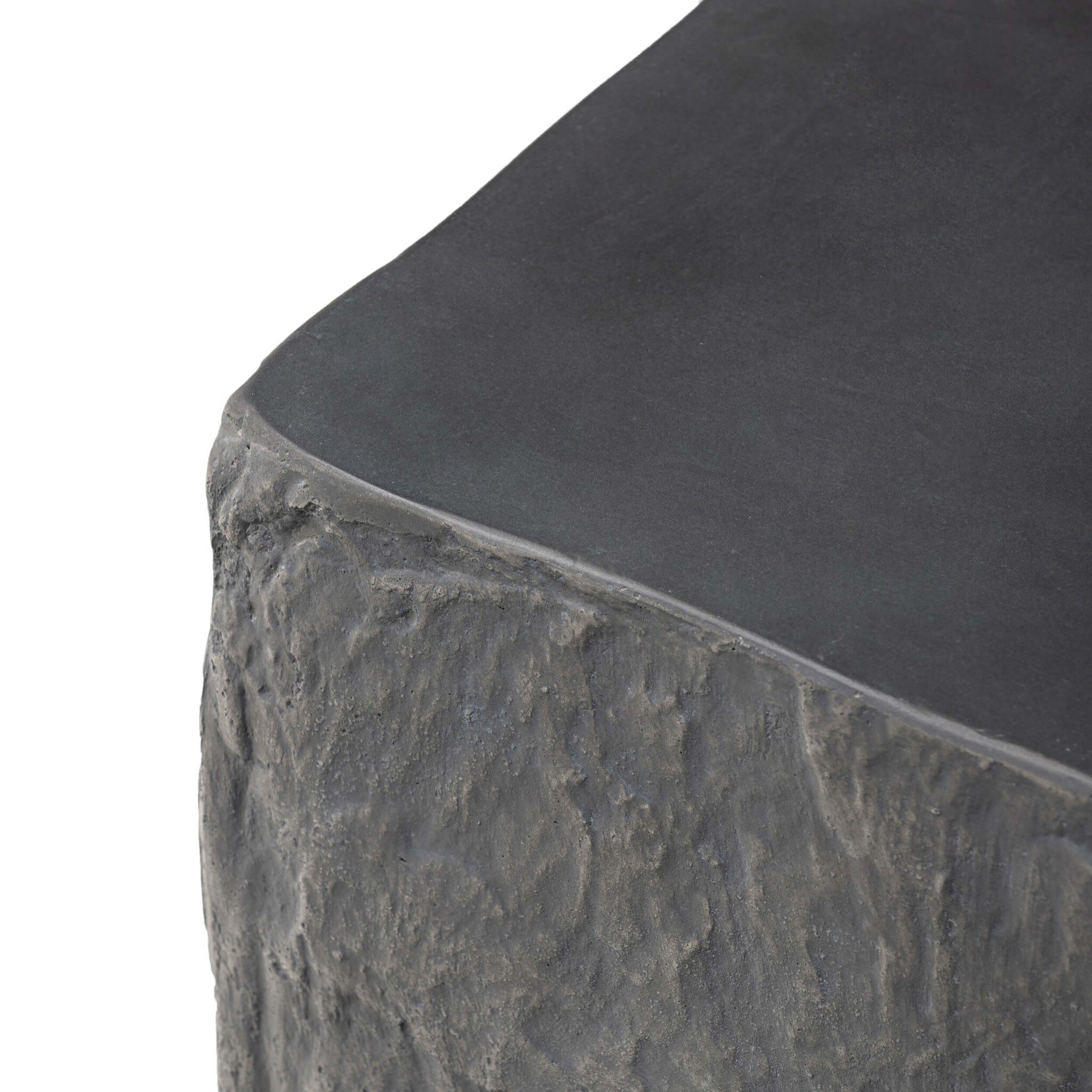 Lucius End Table, Black by Four Hands - Image 3