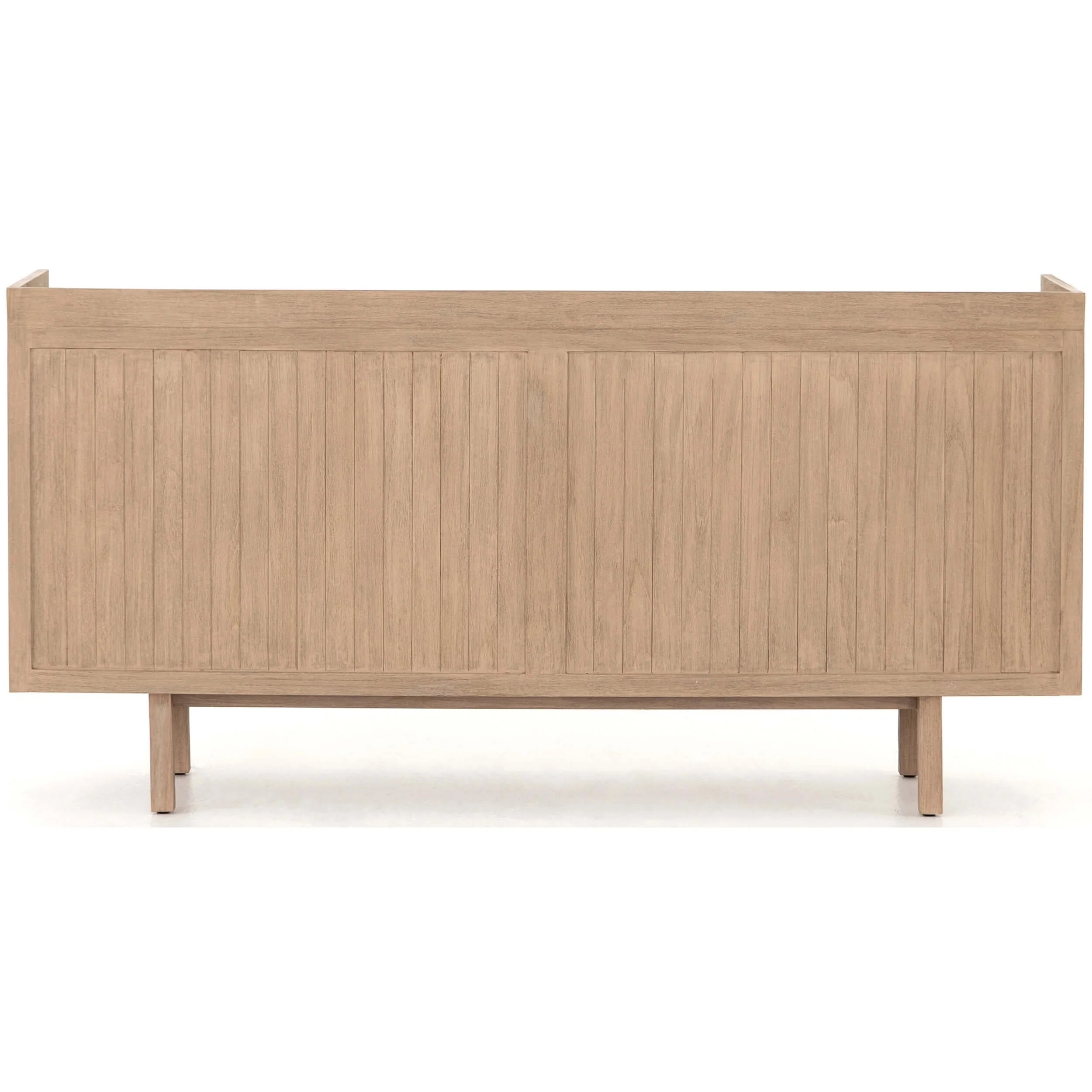 Lula Outdoor Sideboard, Washed Brown by Four Hands - Image 4