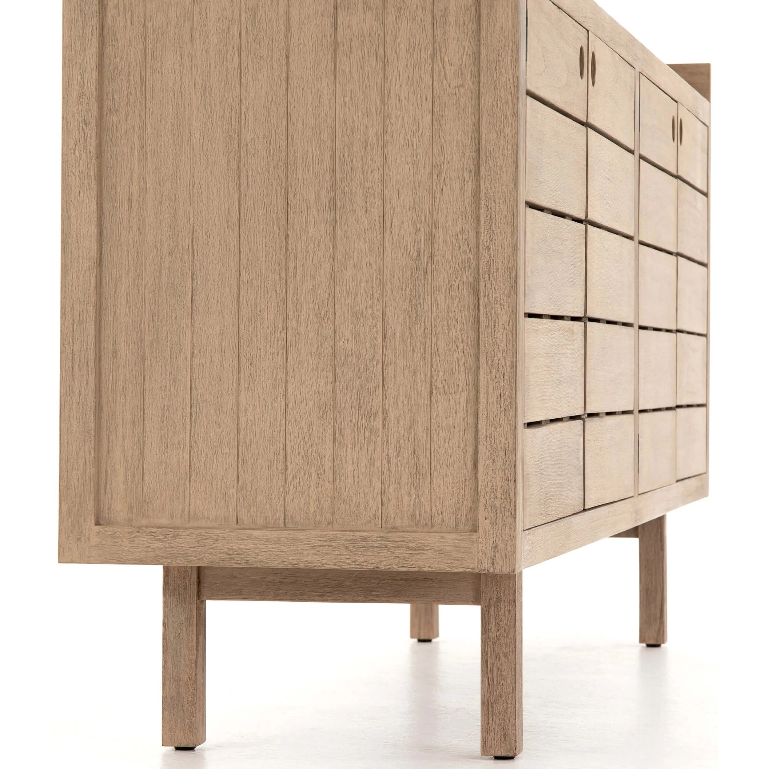 Lula Outdoor Sideboard, Washed Brown by Four Hands - Image 8