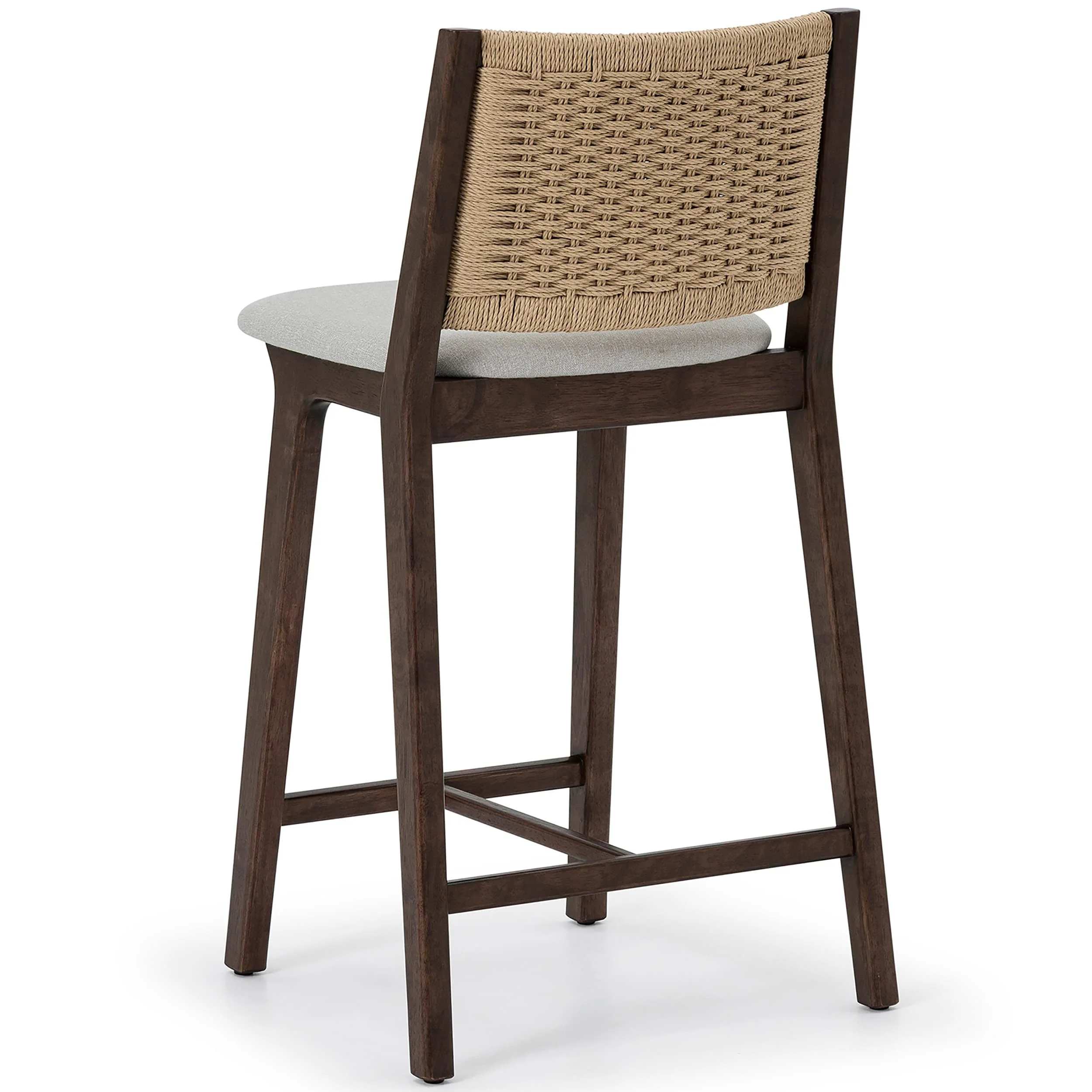 Lume Counter Stool, Light Walnut, Set of 2 - Image 4