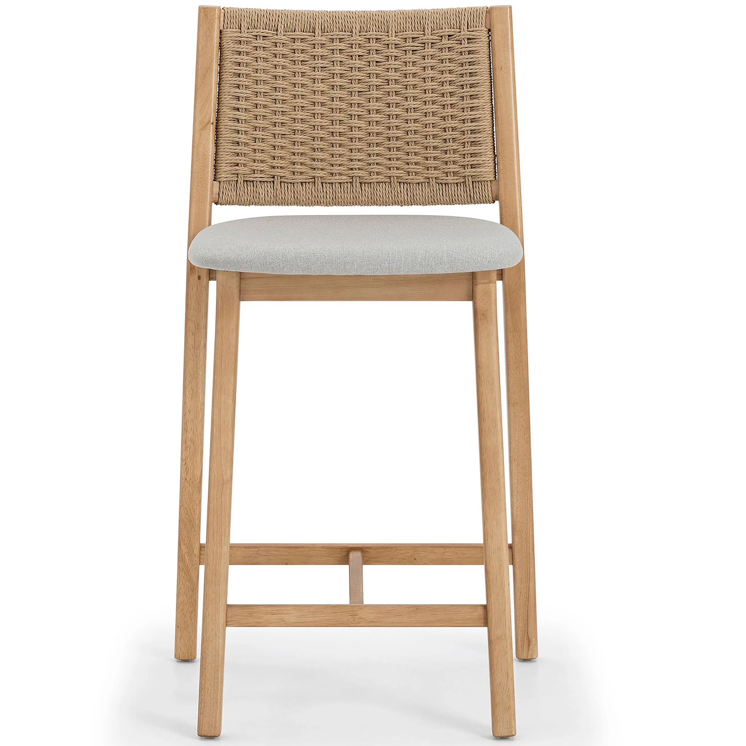 Lume Counter Stool, Natural, Set of 2 - Image 2