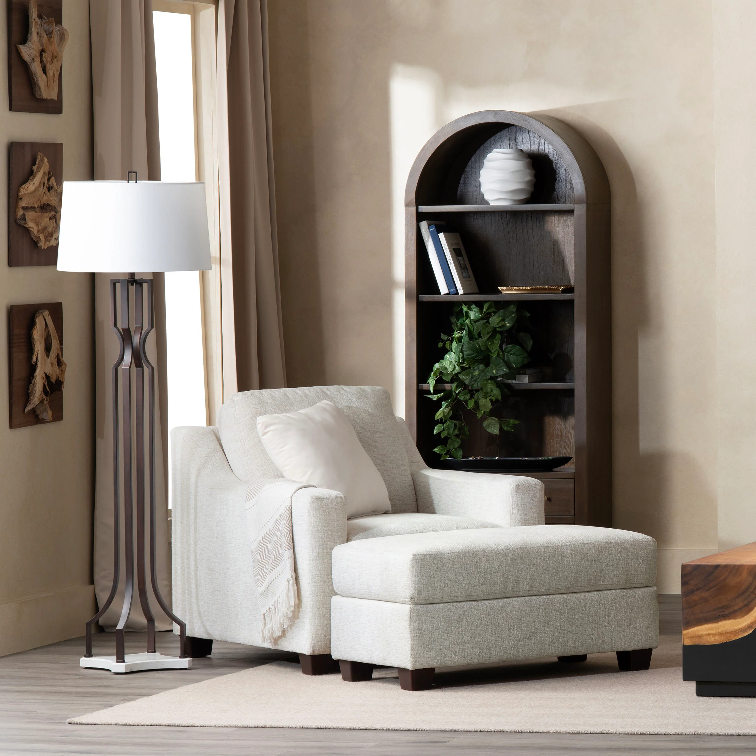 Luna Chair, White - Image 6