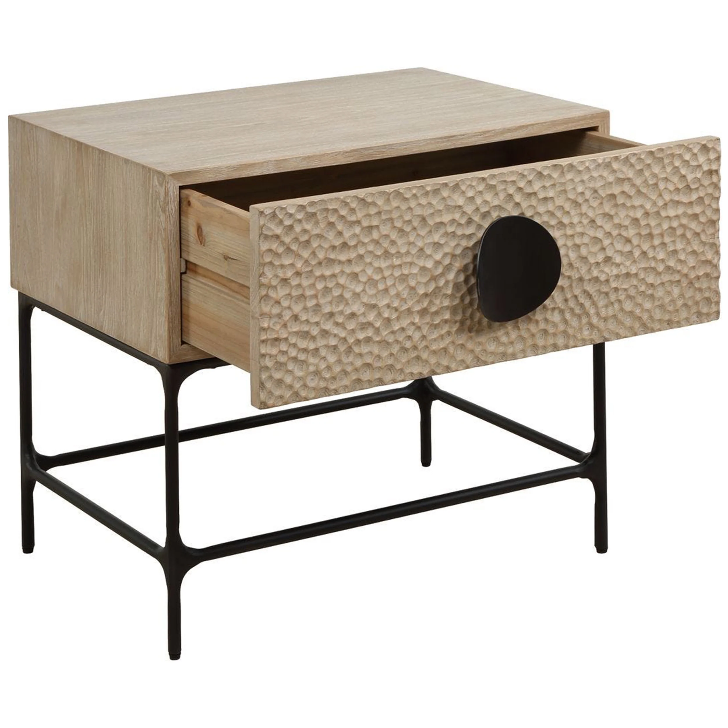 Lunar Side Table, Natural - Image 4