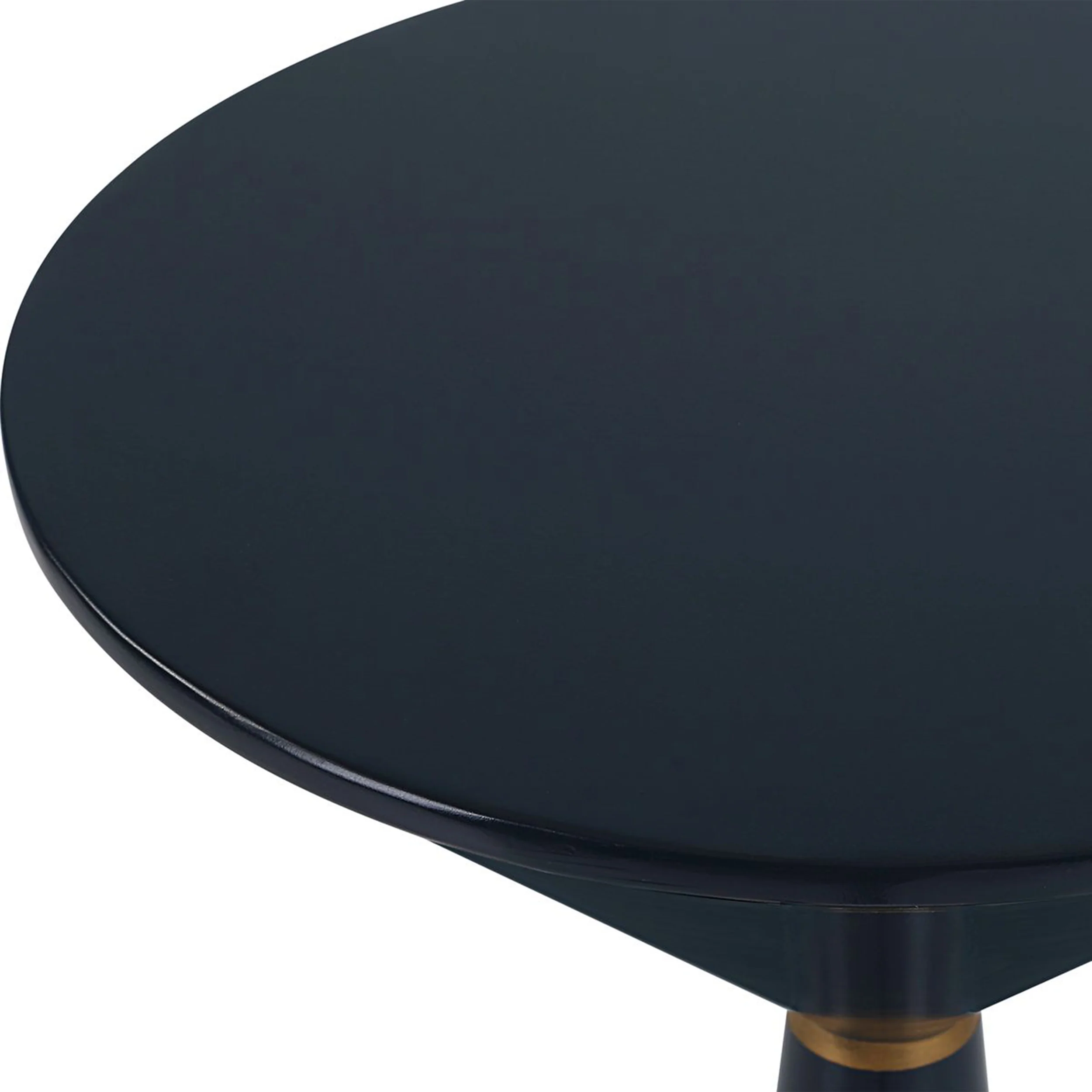Luster Accent Table, Navy Blue - Image 2