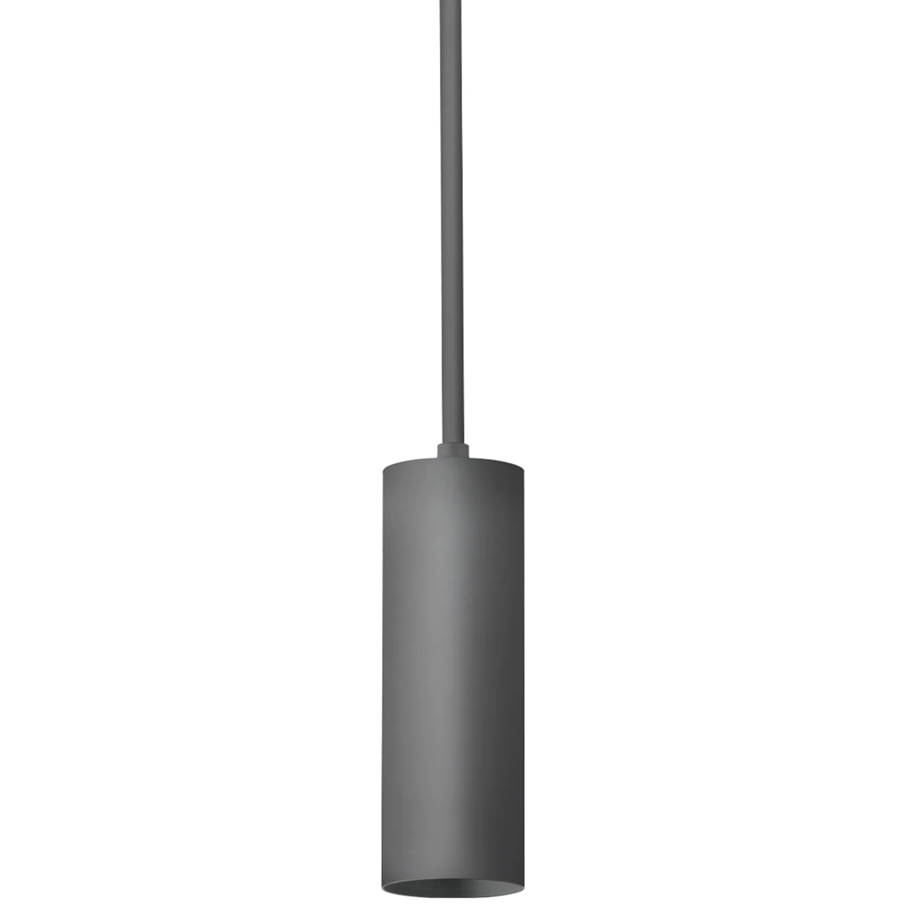 Luxe Cylinder Pendant, Matte Black - Image 3