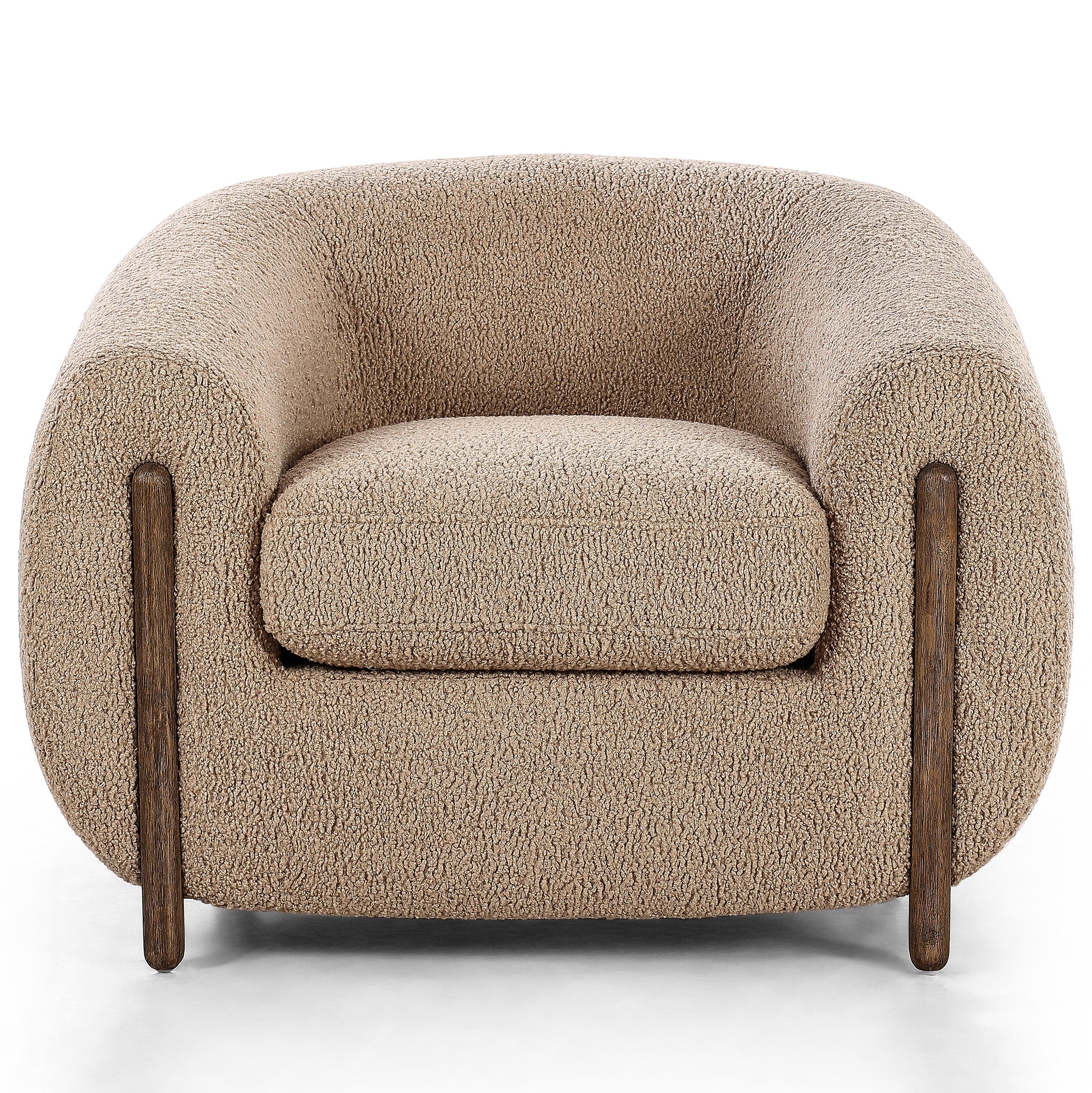 Lyla Chair, Sheepskin Camel by Four Hands - Image 2