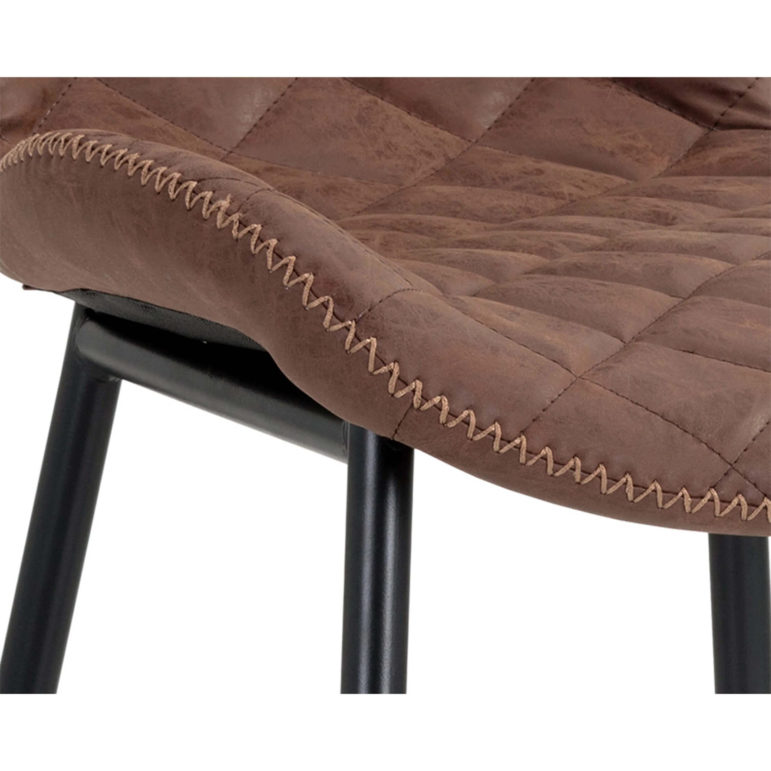 Lyla Bar & Counter Stool, Antique Brown, Set of 2 - Image 5