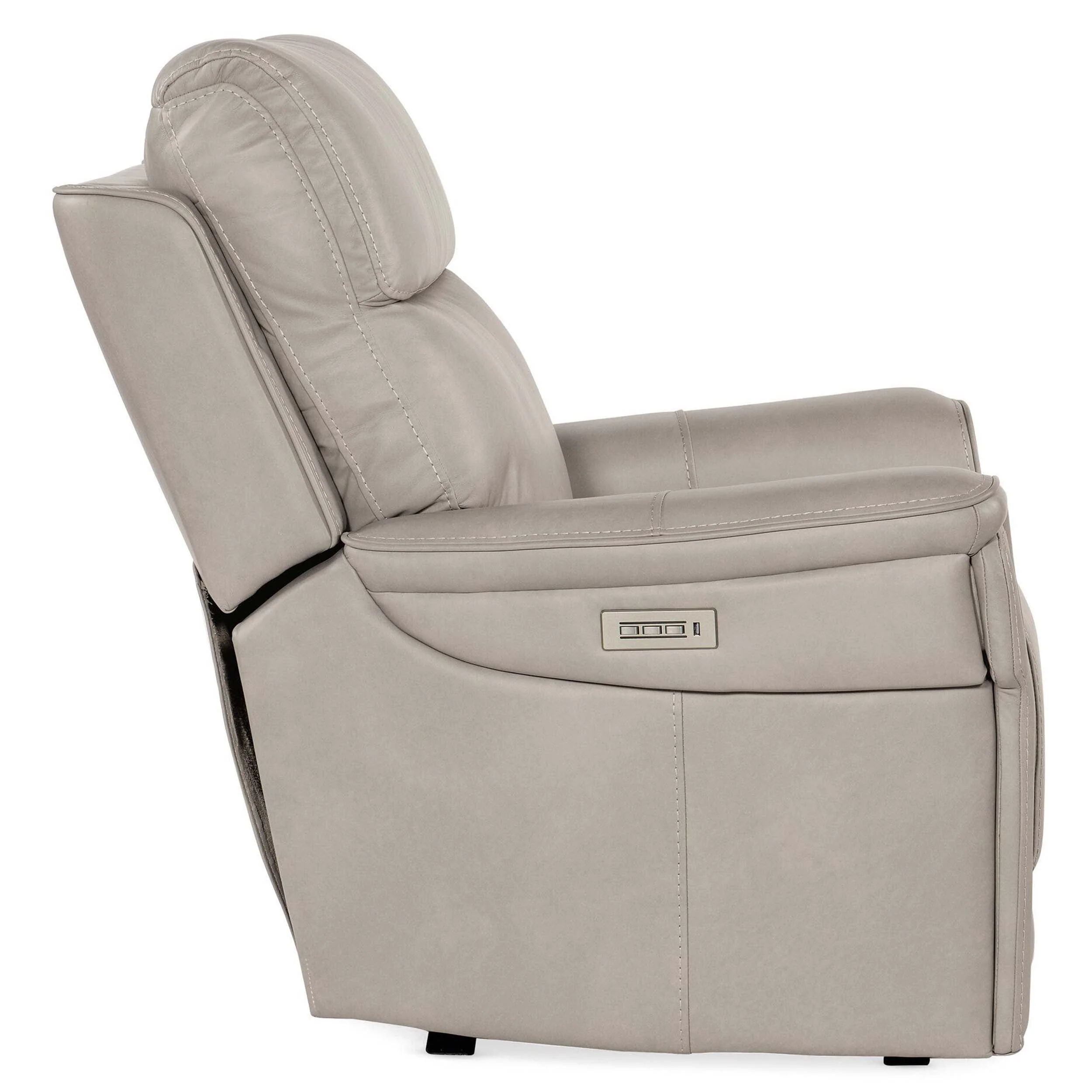 Lyra Leather Zero Gravity Power Recliner, Sahara Ash - Image 3