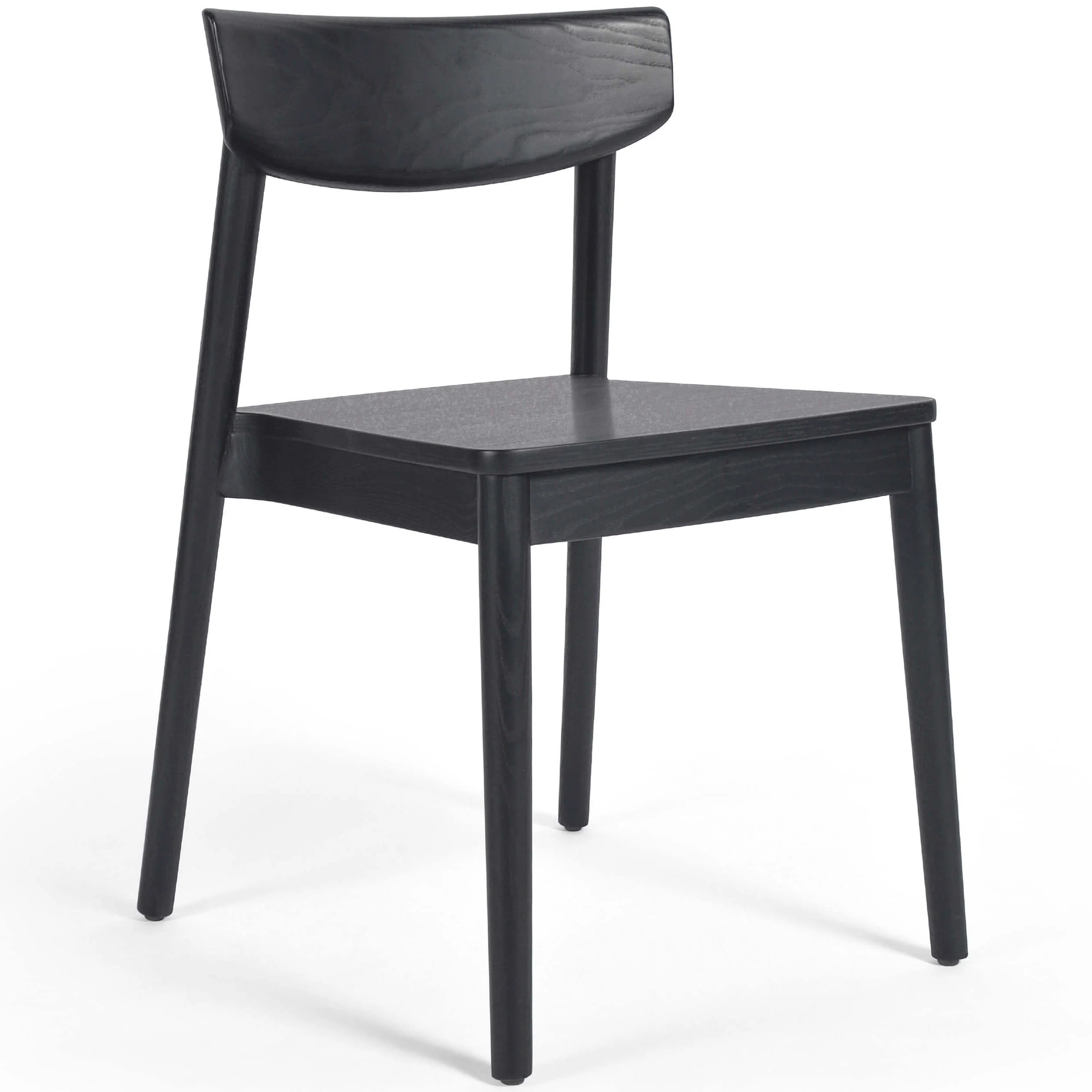 Maddie Dining Chair, Black, Set of 2 by Four Hands