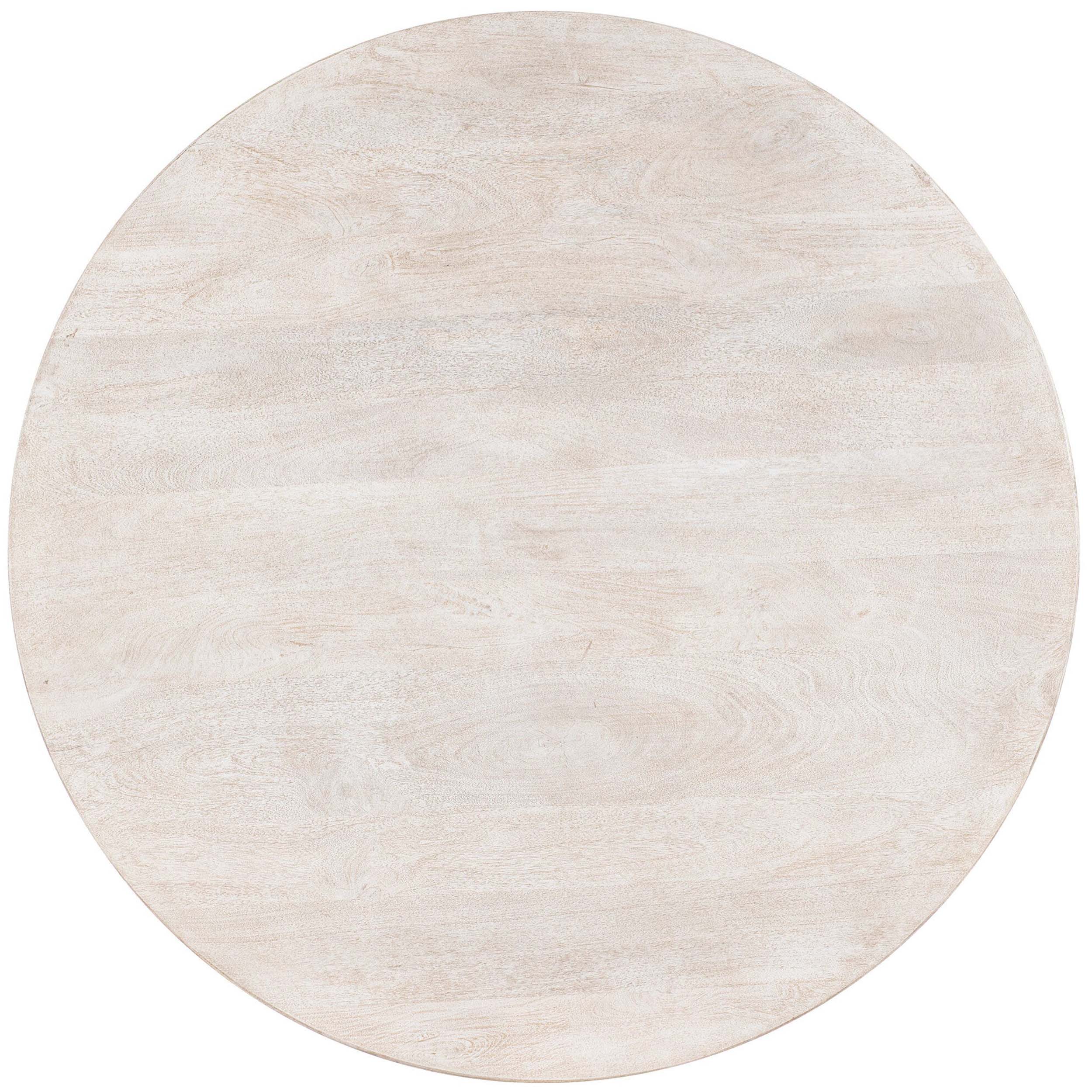 Madison Round Dining Table, White - Image 2