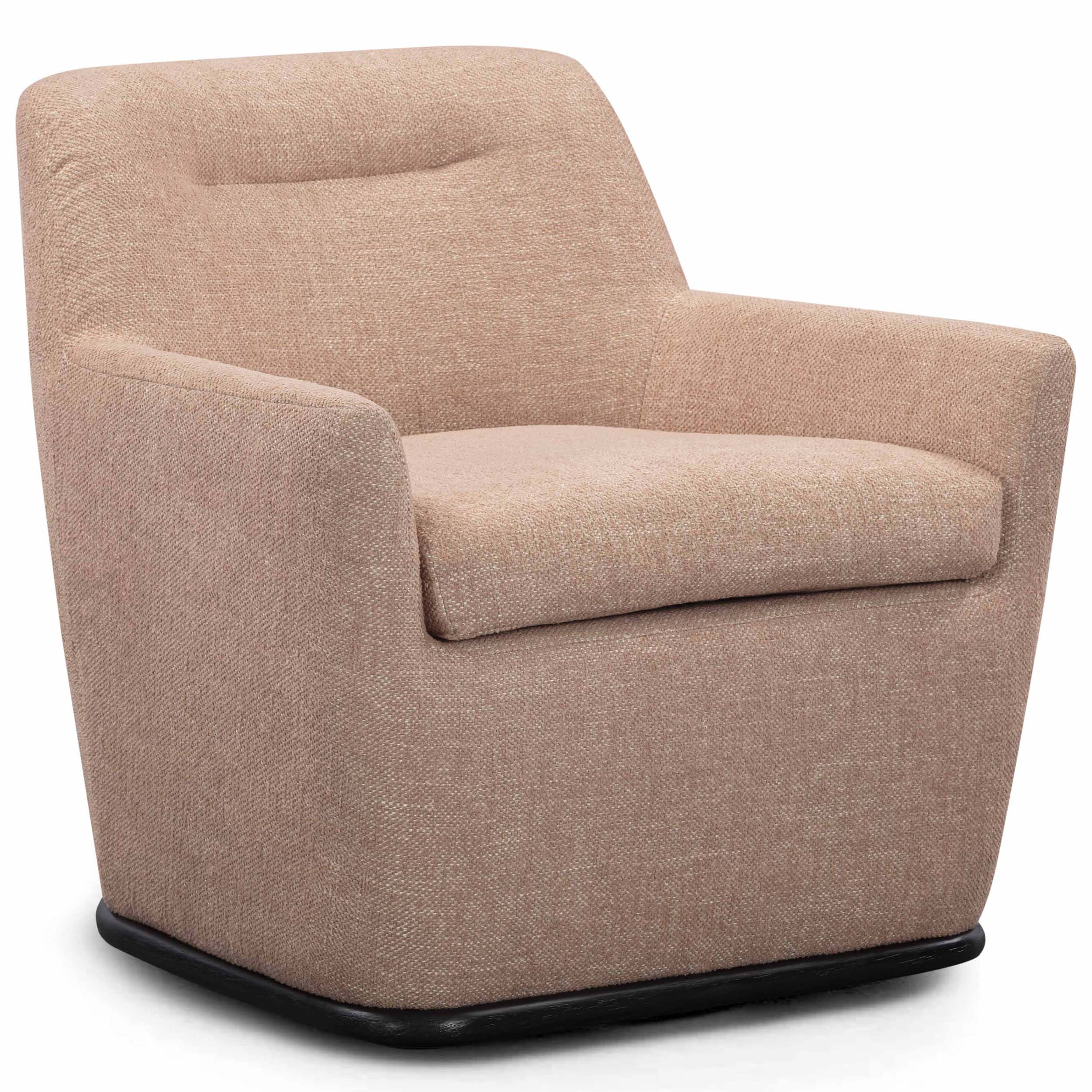 Mado Swivel Chair, Peach