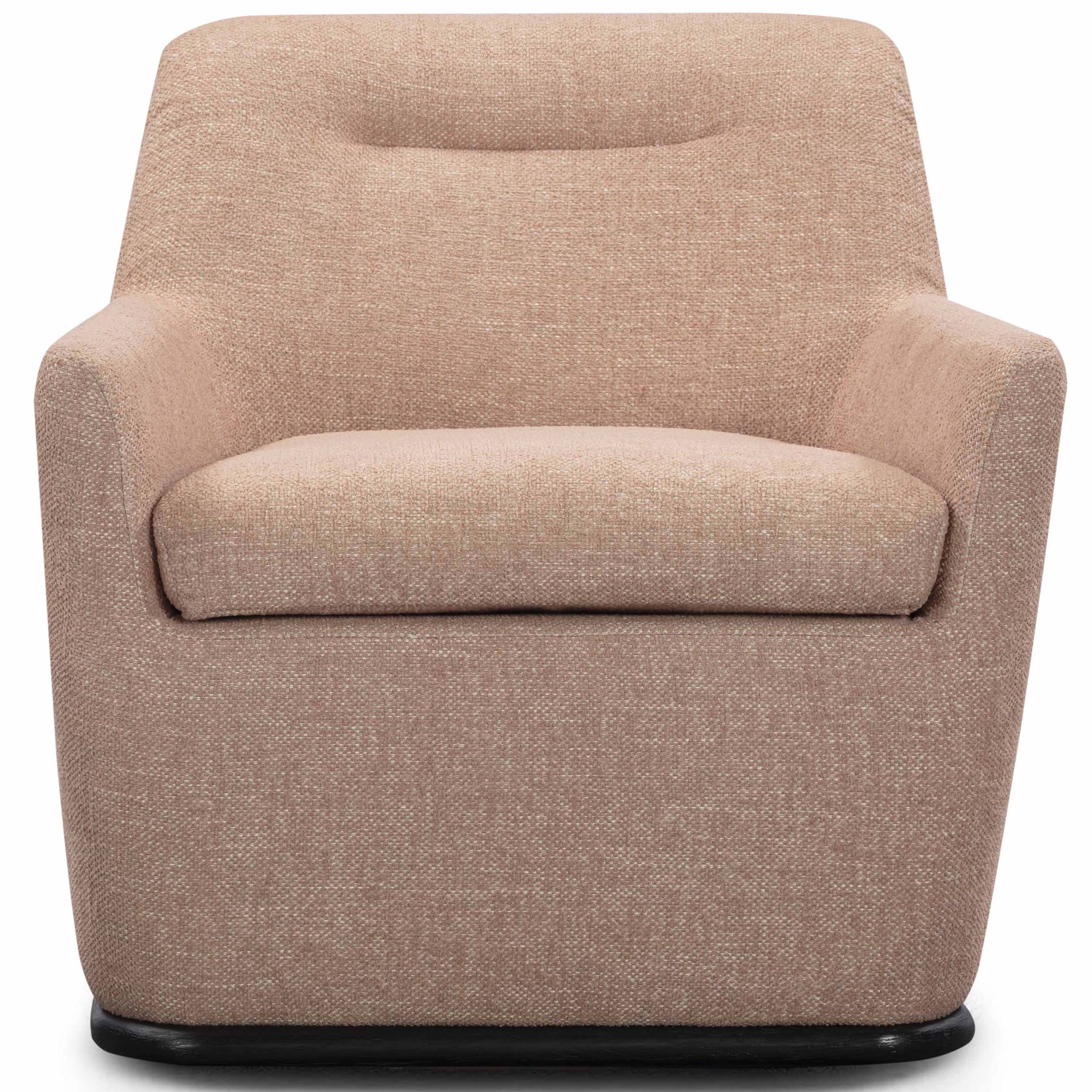 Mado Swivel Chair, Peach - Image 2