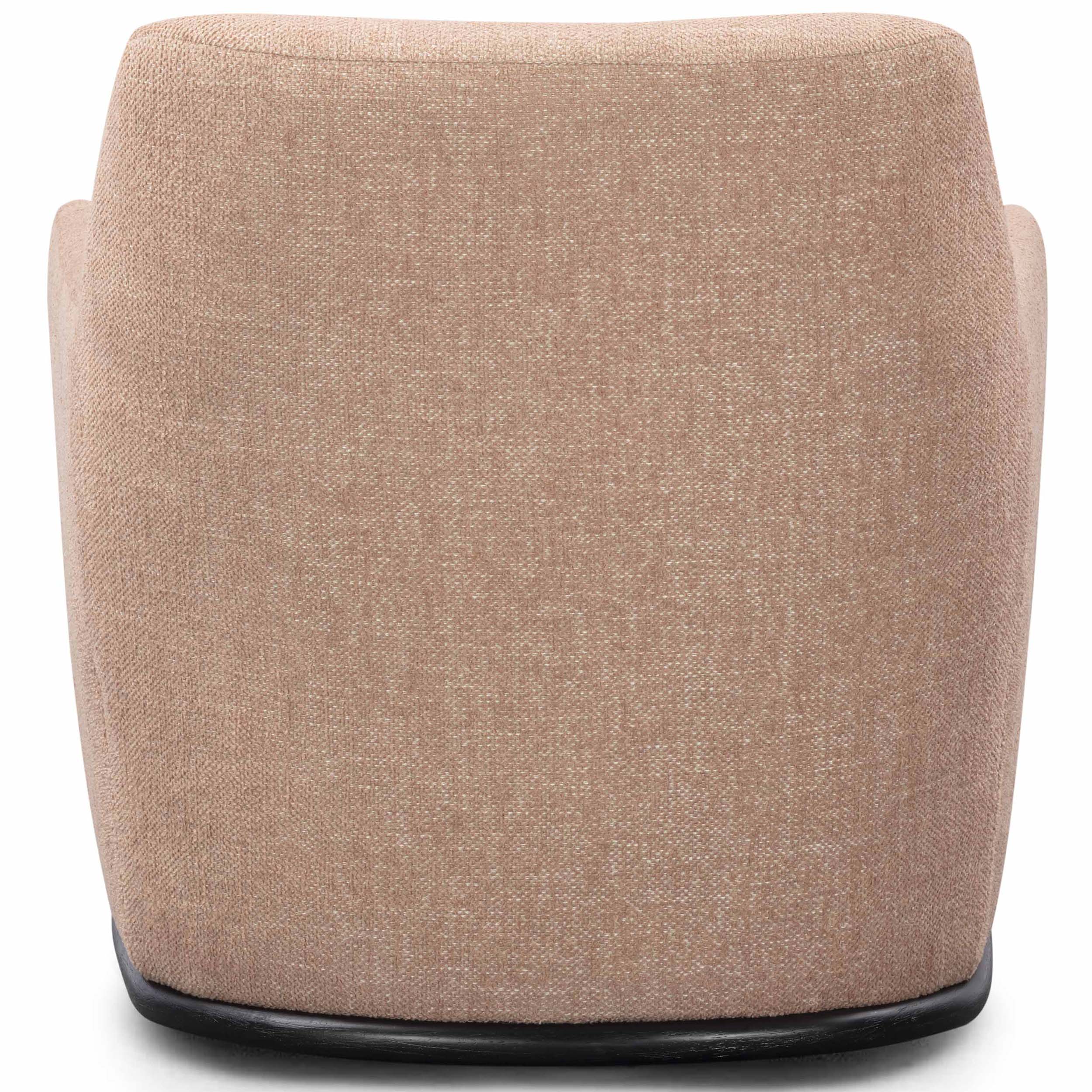 Mado Swivel Chair, Peach - Image 4