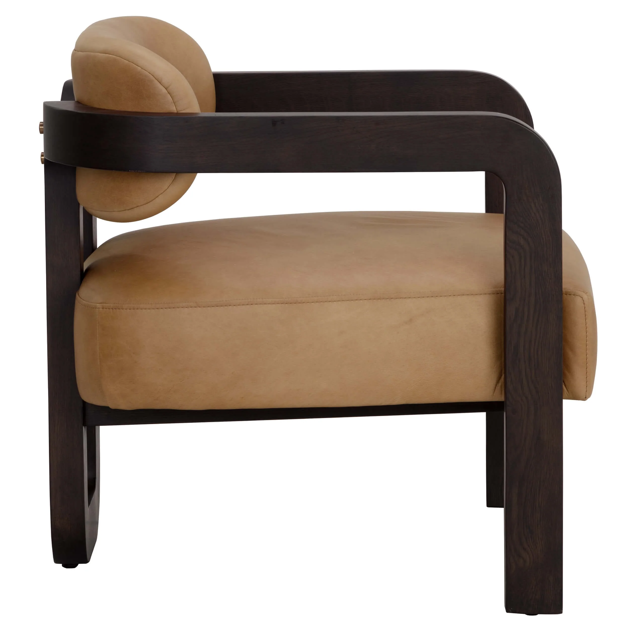 Madrone Leather Chair, Ludlow Sesame - Image 3